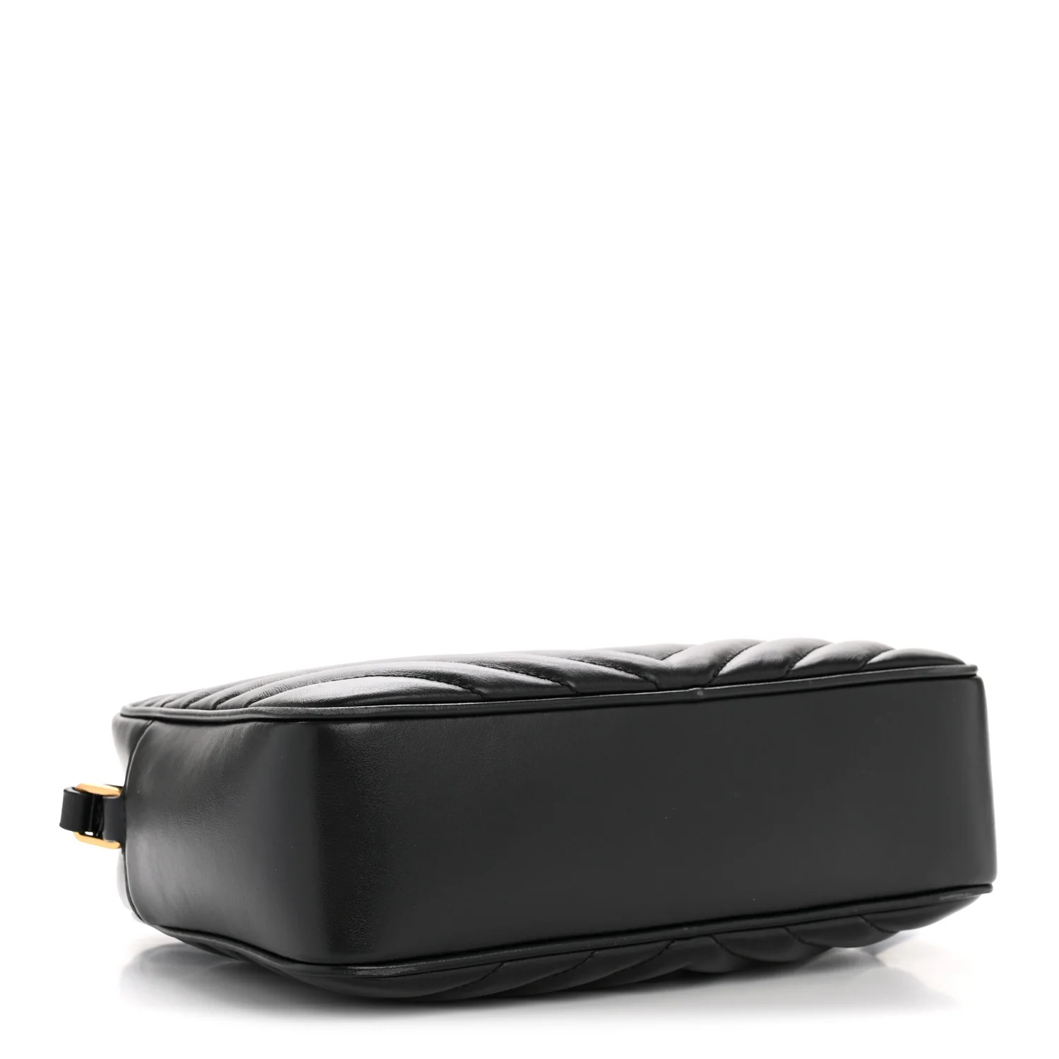 Calfskin Matelasse Monogram Lou Camera Bag Black - Image 4