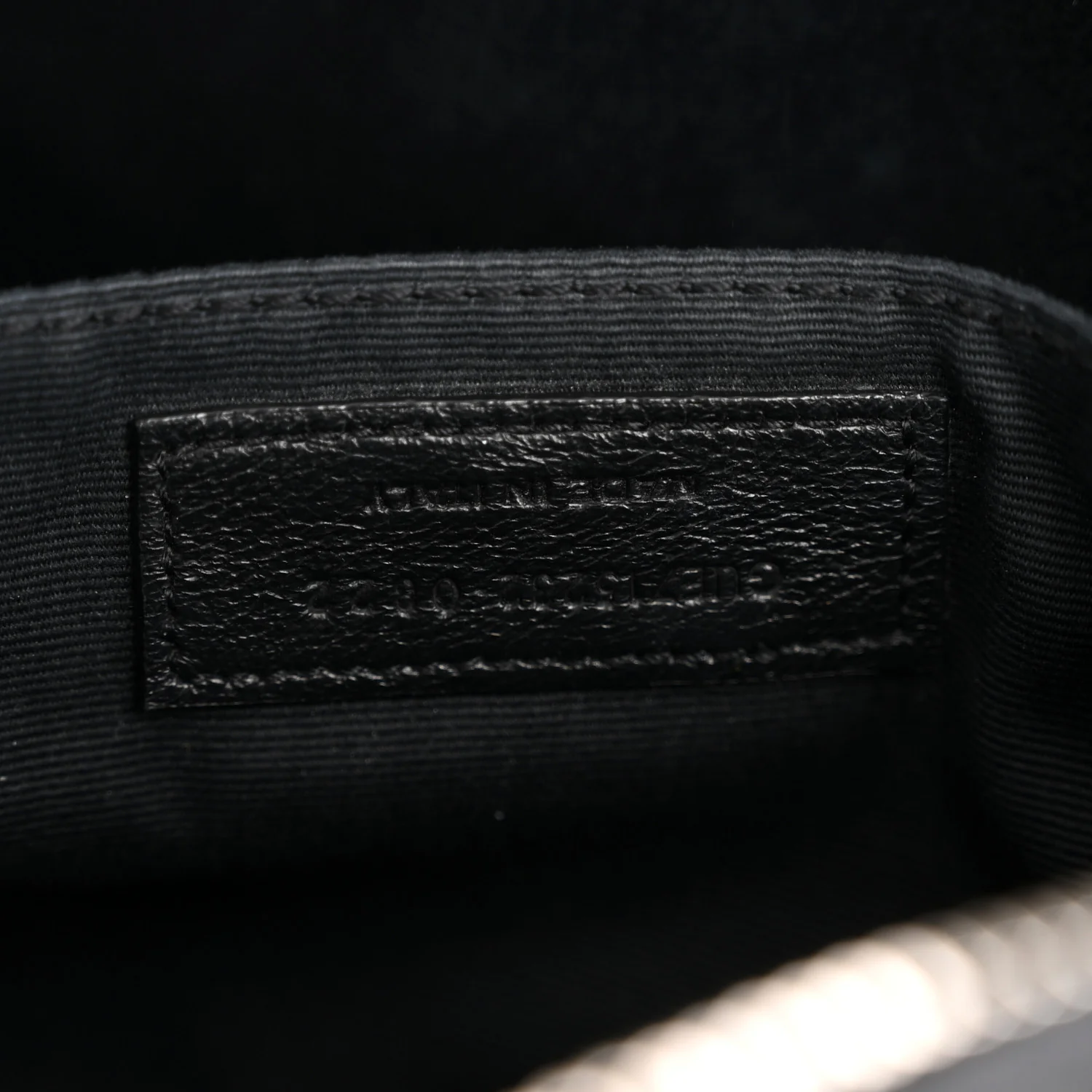 Calfskin Matelasse Monogram Lou Camera Bag Black - Image 7