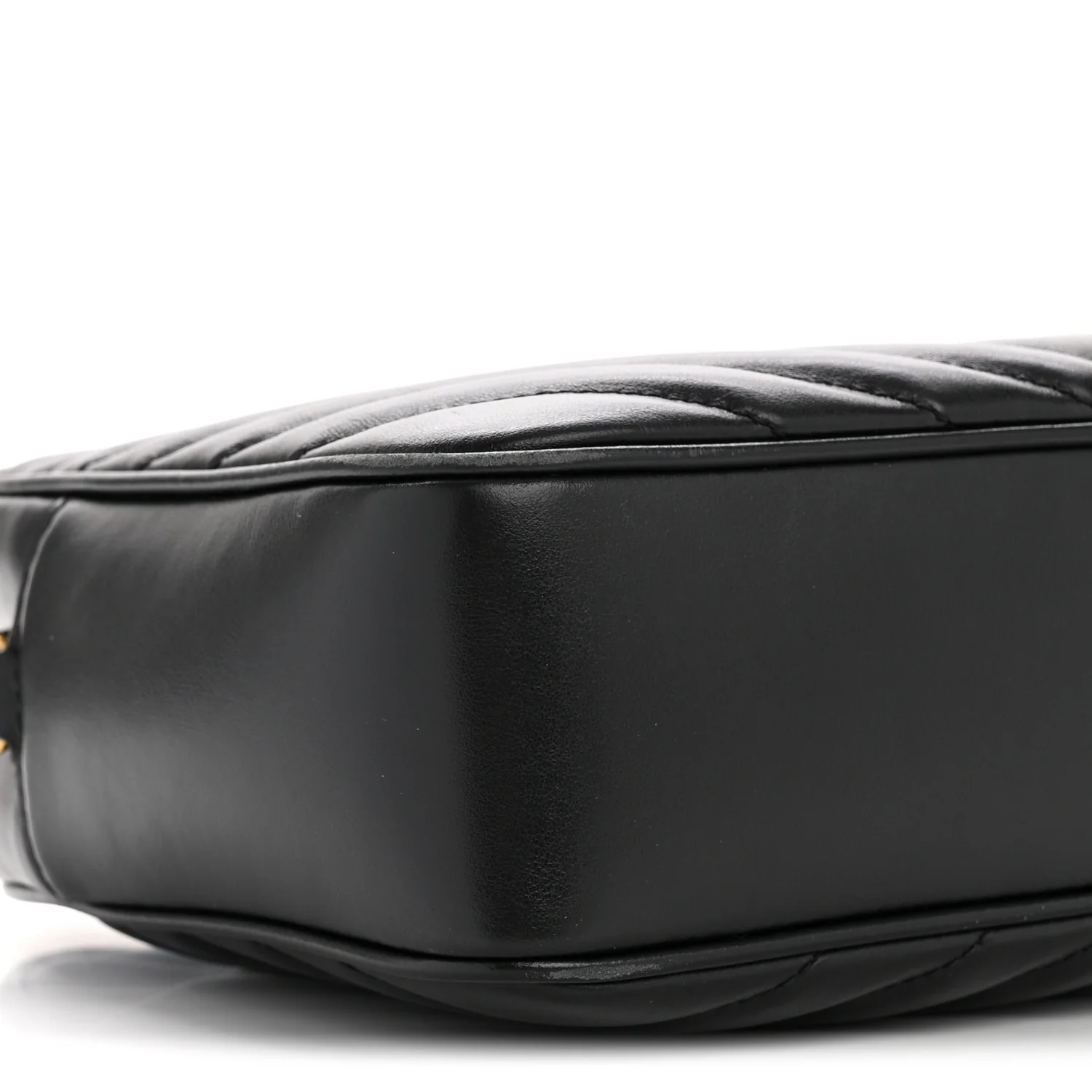 Calfskin Matelasse Monogram Lou Camera Bag Black - Image 9