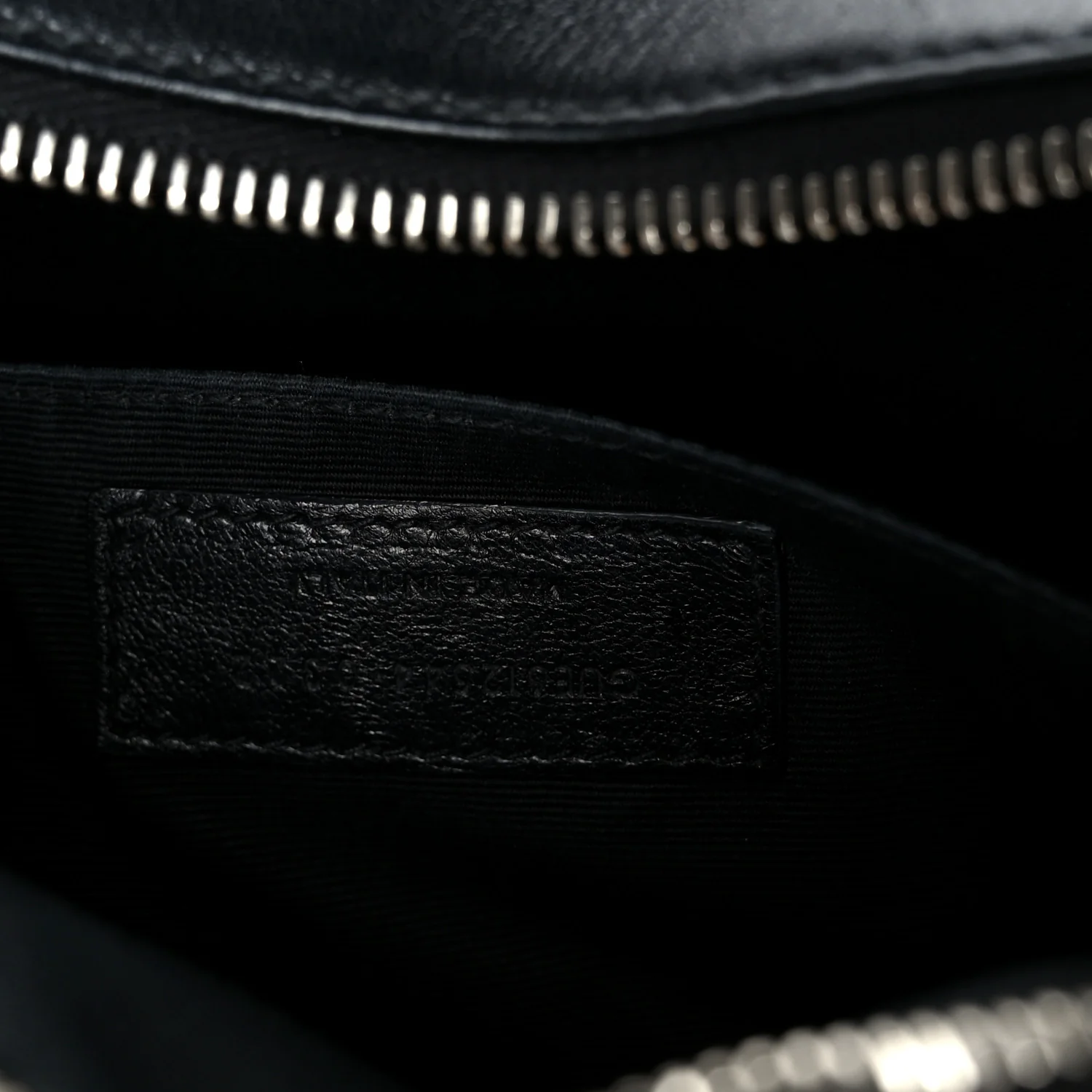 Calfskin Matelasse Monogram Lou Camera Bag Black - Image 7