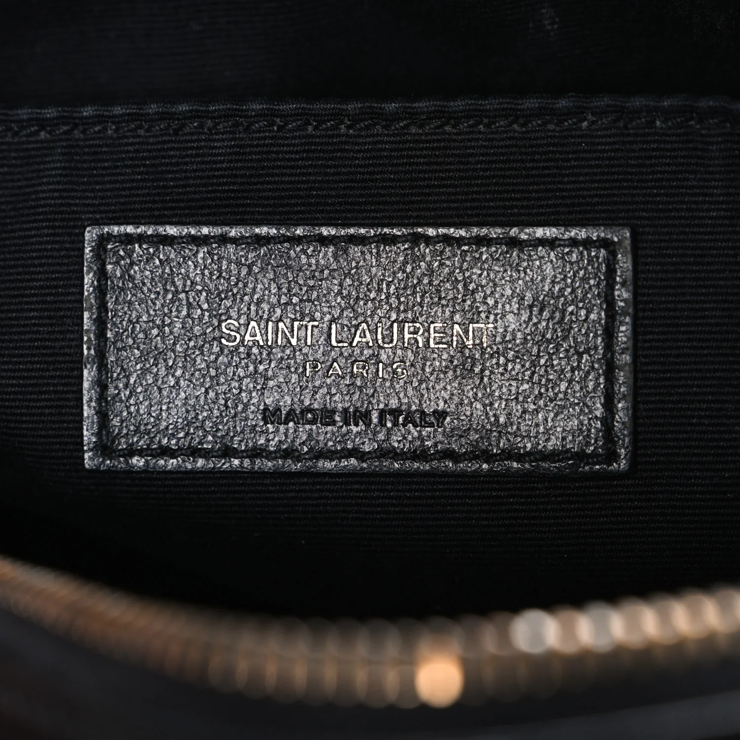 Calfskin Matelasse Monogram Lou Camera Bag Black - Image 6