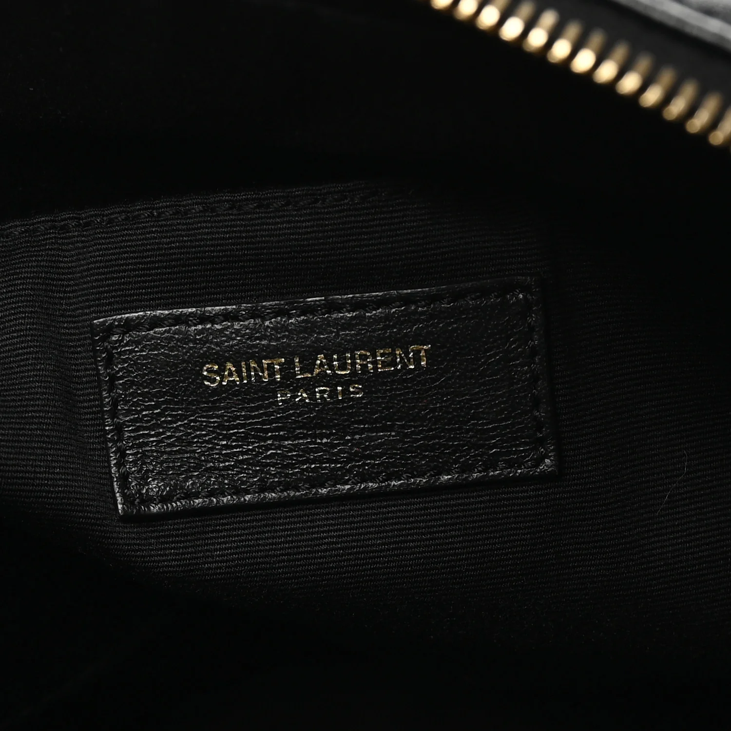Calfskin Matelasse Monogram Lou Camera Bag Black - Image 6