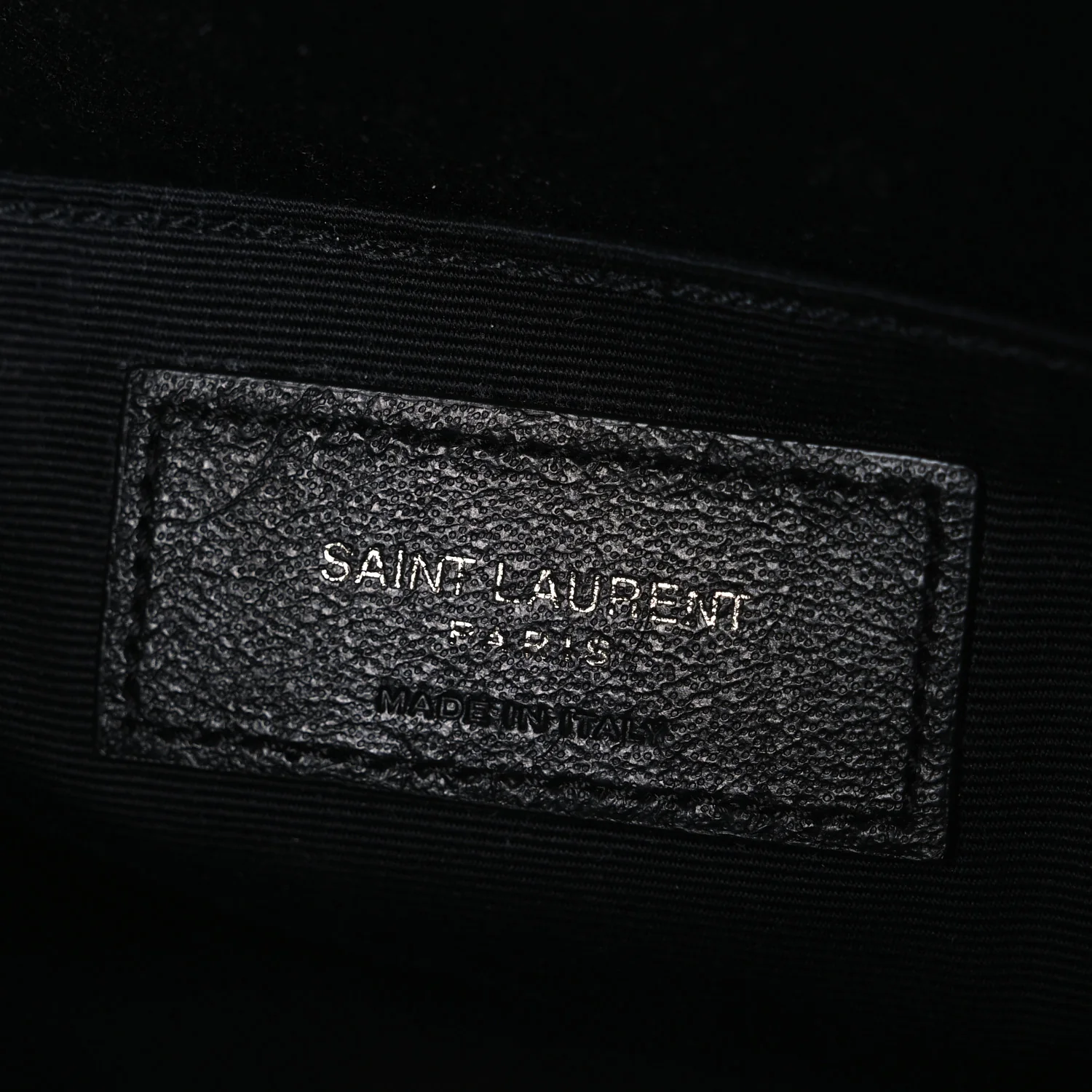 Calfskin Matelasse Monogram Lou Camera Bag Black - Image 6