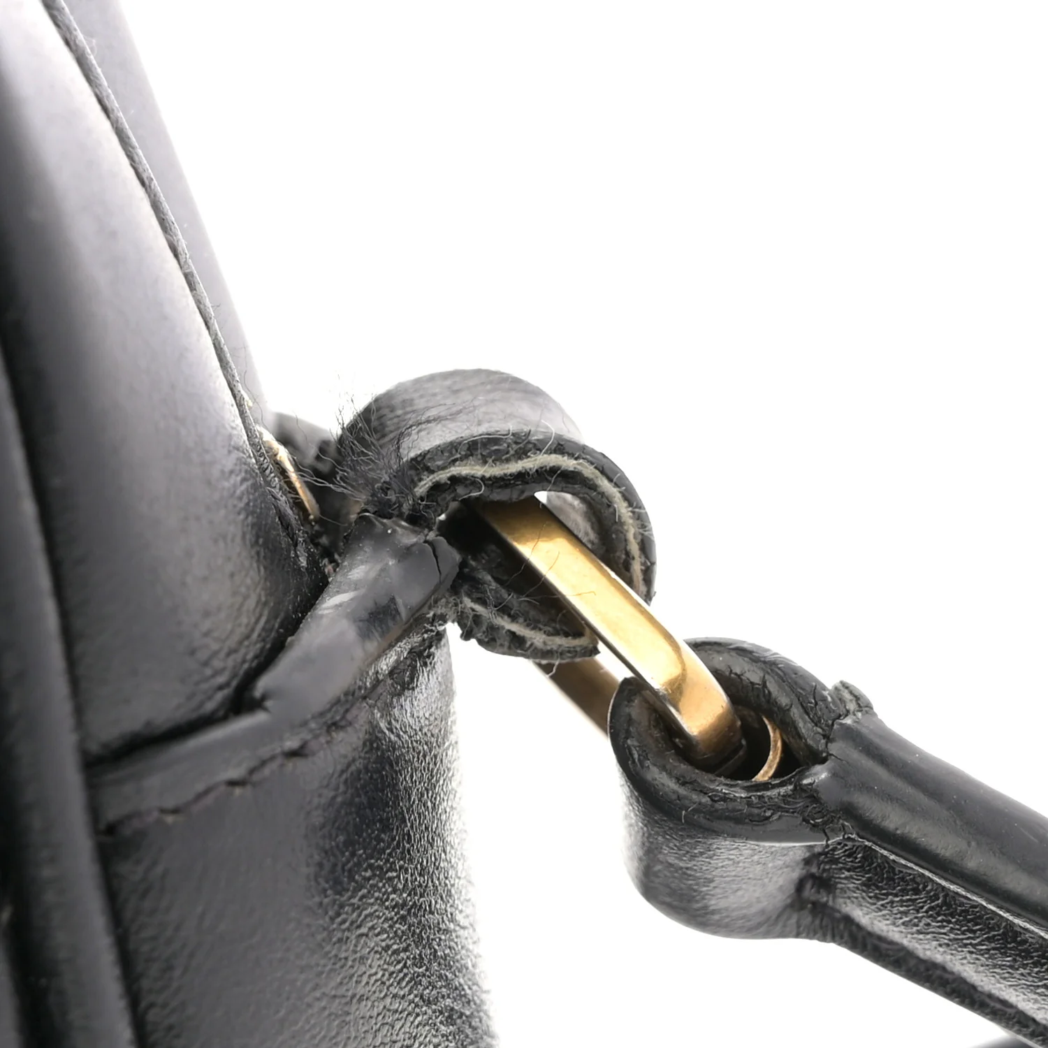 Calfskin Matelasse Monogram Lou Camera Bag Black - Image 12