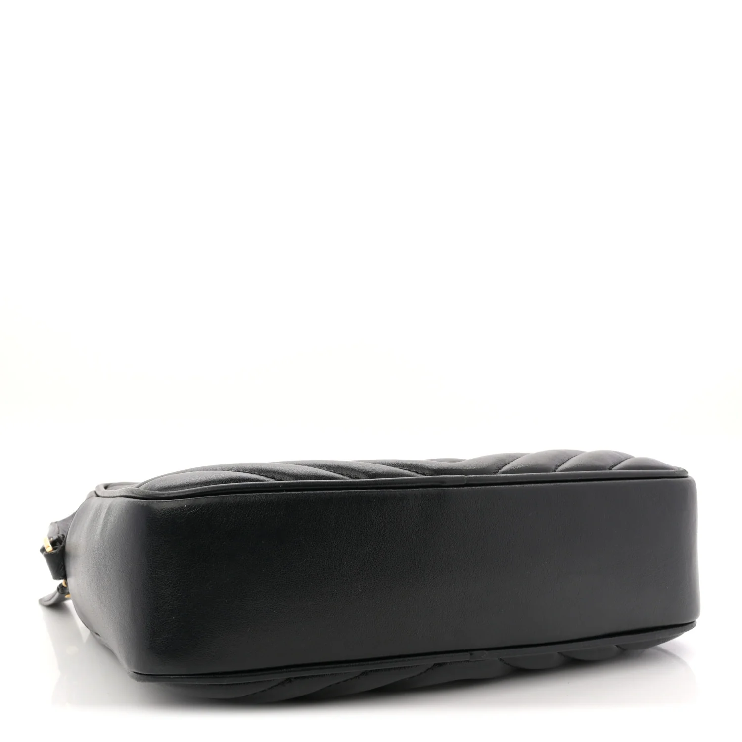 Calfskin Matelasse Monogram Lou Camera Bag Black - Image 4