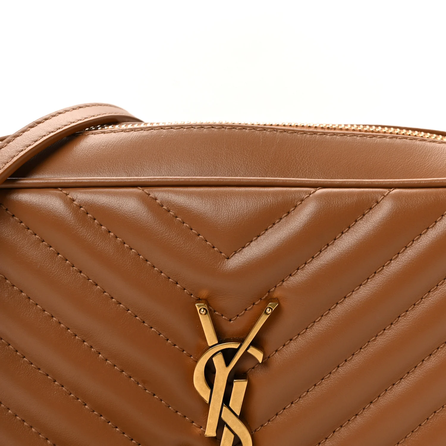 Calfskin Matelasse Monogram Lou Camera Bag Cinnamon - Image 13