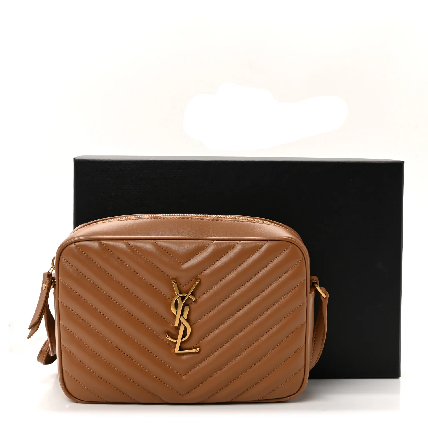Calfskin Matelasse Monogram Lou Camera Bag Cinnamon - Image 19