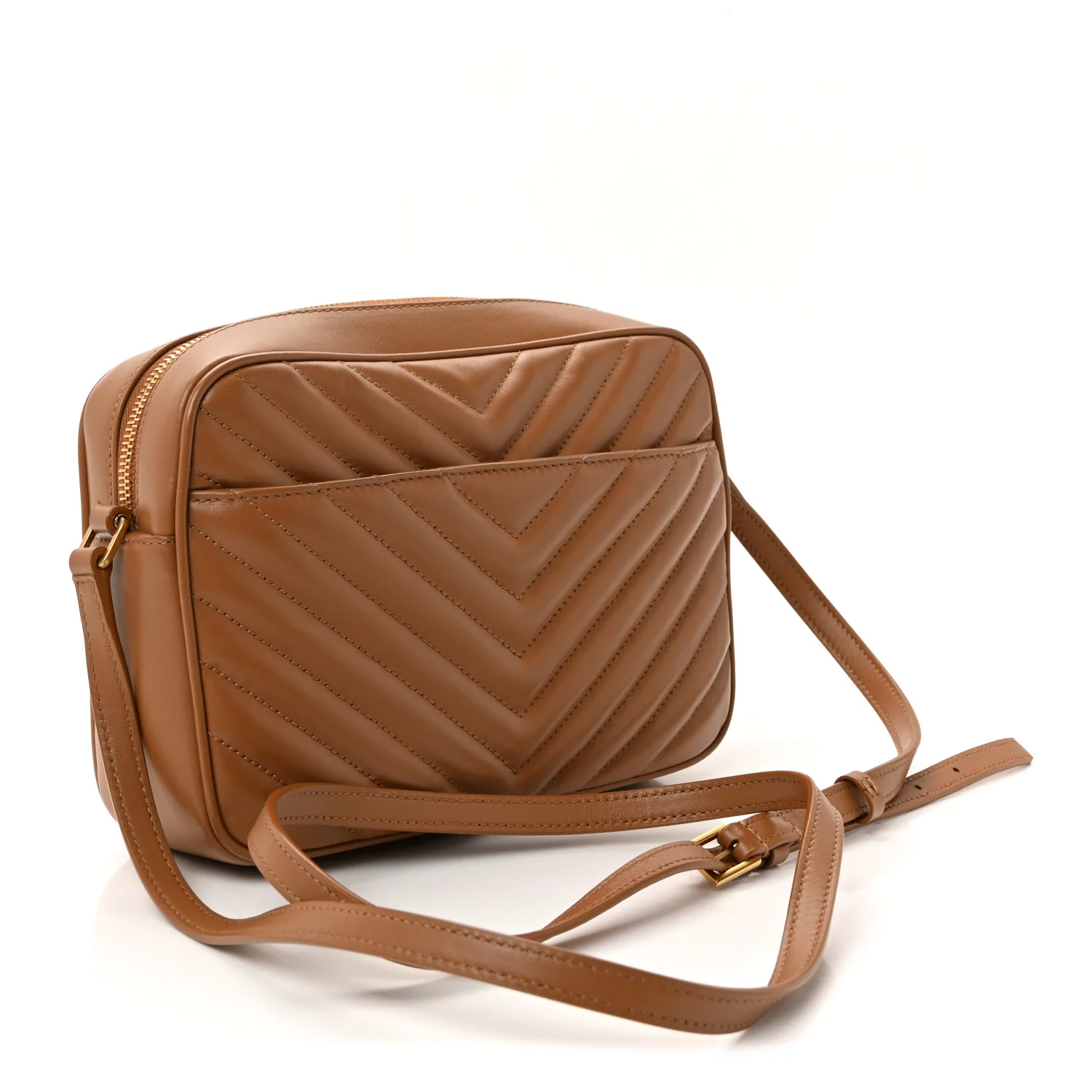 Calfskin Matelasse Monogram Lou Camera Bag Cinnamon - Image 5