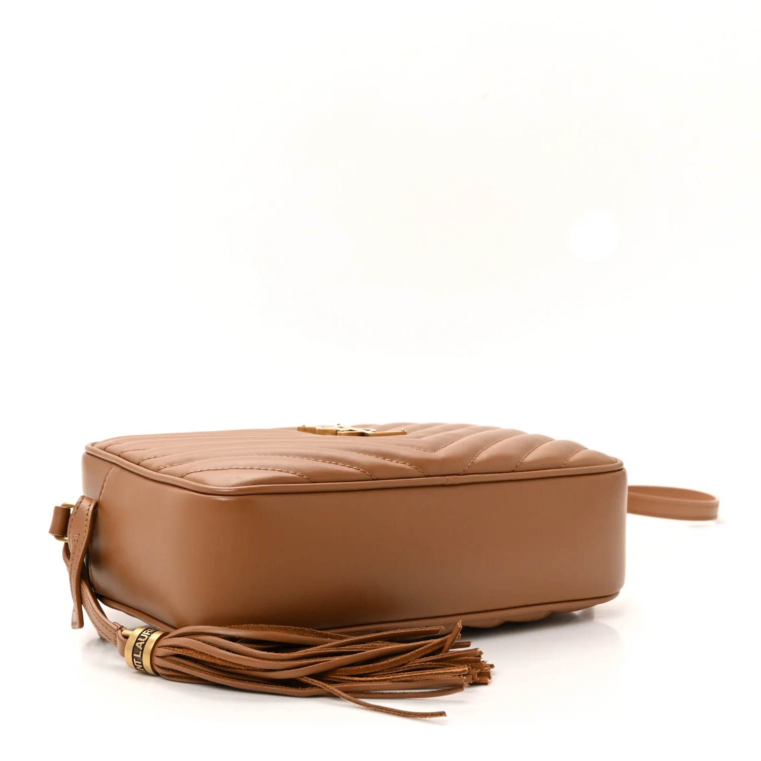 Calfskin Matelasse Monogram Lou Camera Bag Cinnamon - Image 7