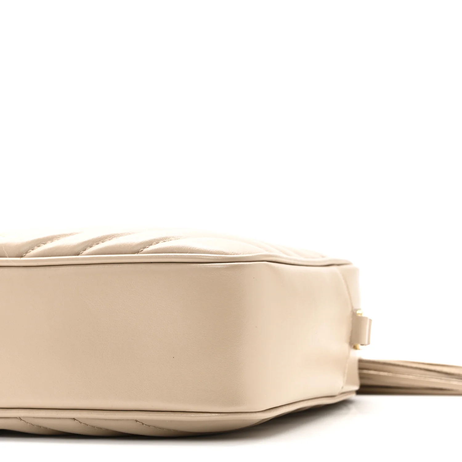Calfskin Matelasse Monogram Lou Camera Bag Dark Beige - Image 10