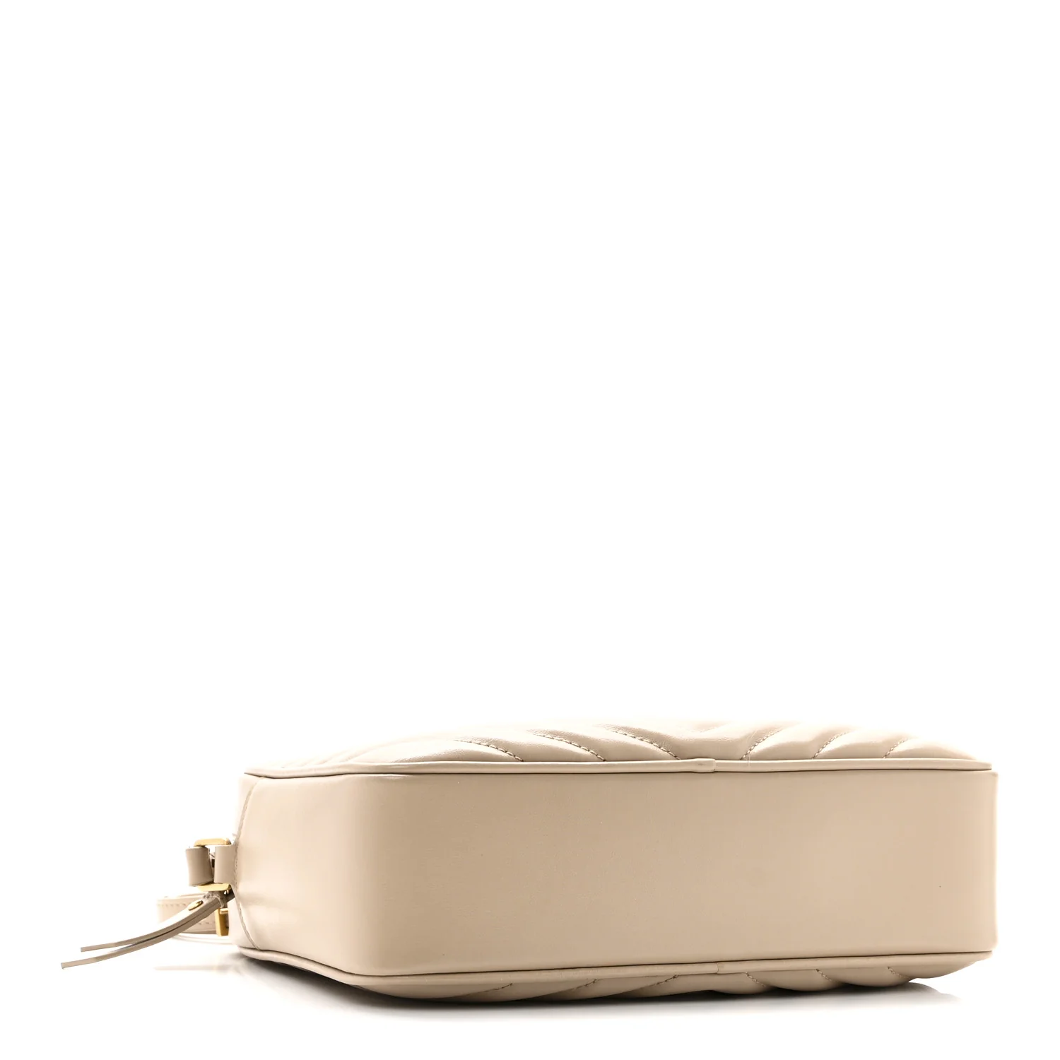 Calfskin Matelasse Monogram Lou Camera Bag Dark Beige - Image 4