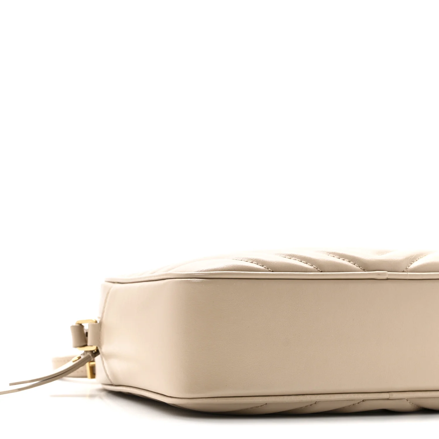 Calfskin Matelasse Monogram Lou Camera Bag Dark Beige - Image 9