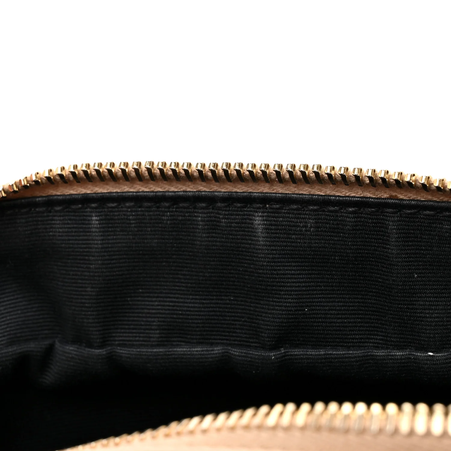 Calfskin Matelasse Monogram Lou Camera Bag Dark Beige - Image 12