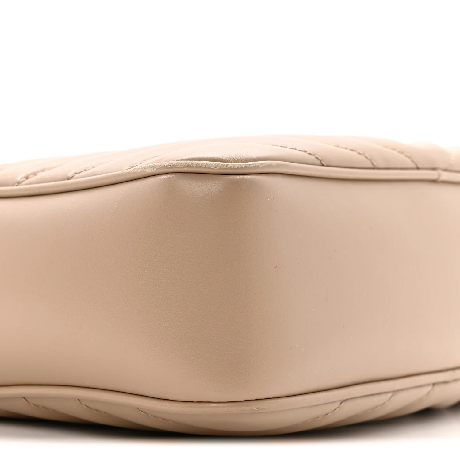 Calfskin Matelasse Monogram Lou Camera Bag Nude Powder - Image 8