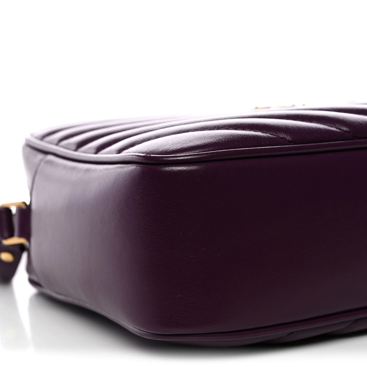 Calfskin Matelasse Monogram Lou Camera Bag Purple - Image 10
