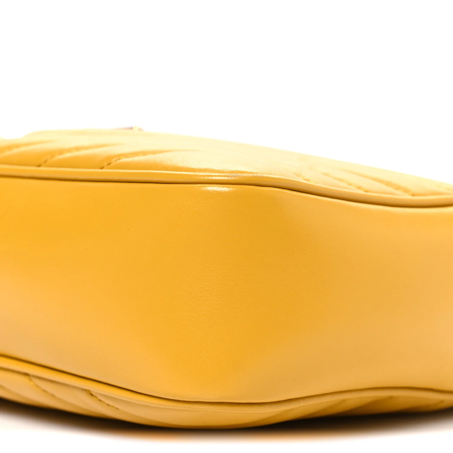 Calfskin Matelasse Monogram Lou Camera Bag Safran - Image 10