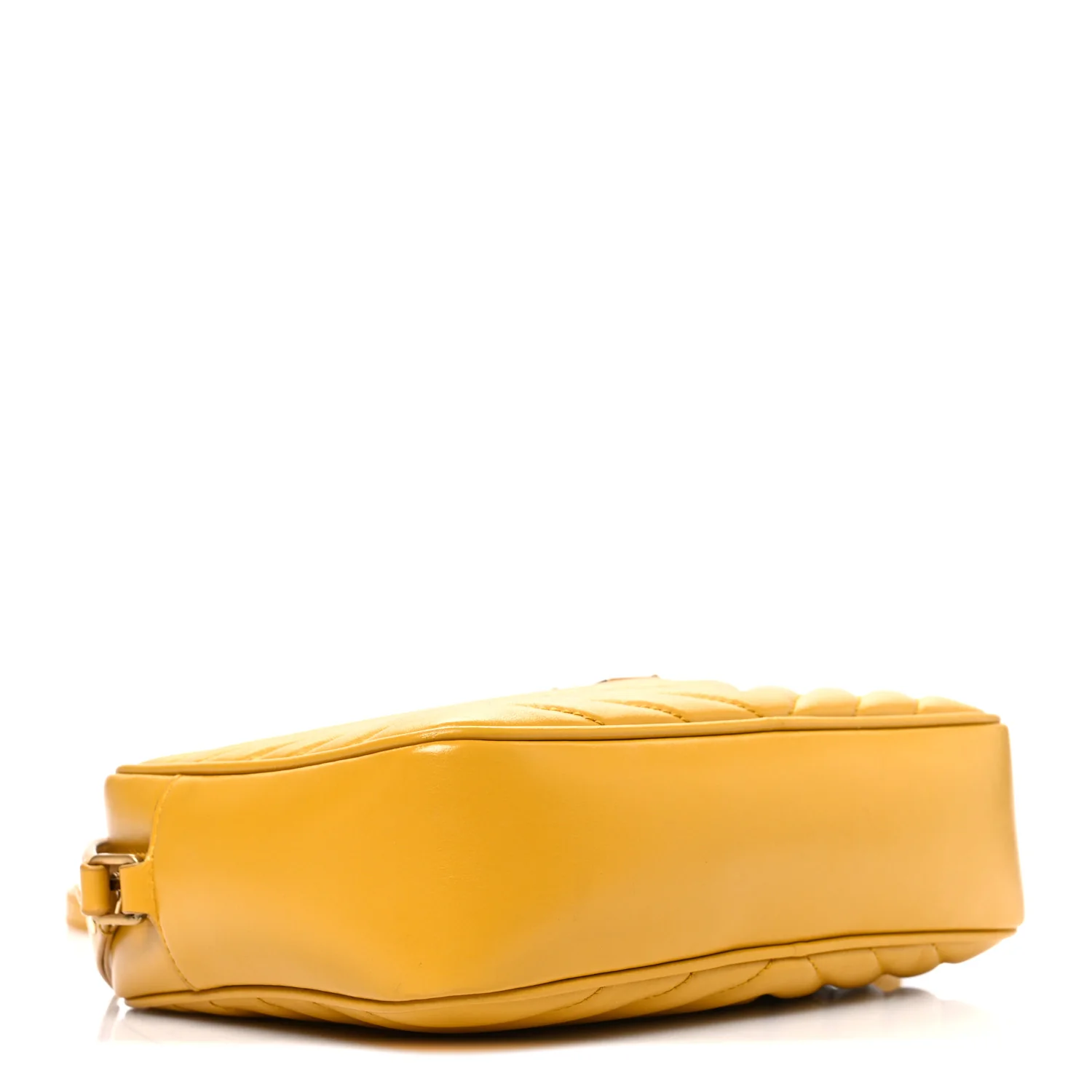 Calfskin Matelasse Monogram Lou Camera Bag Safran - Image 4