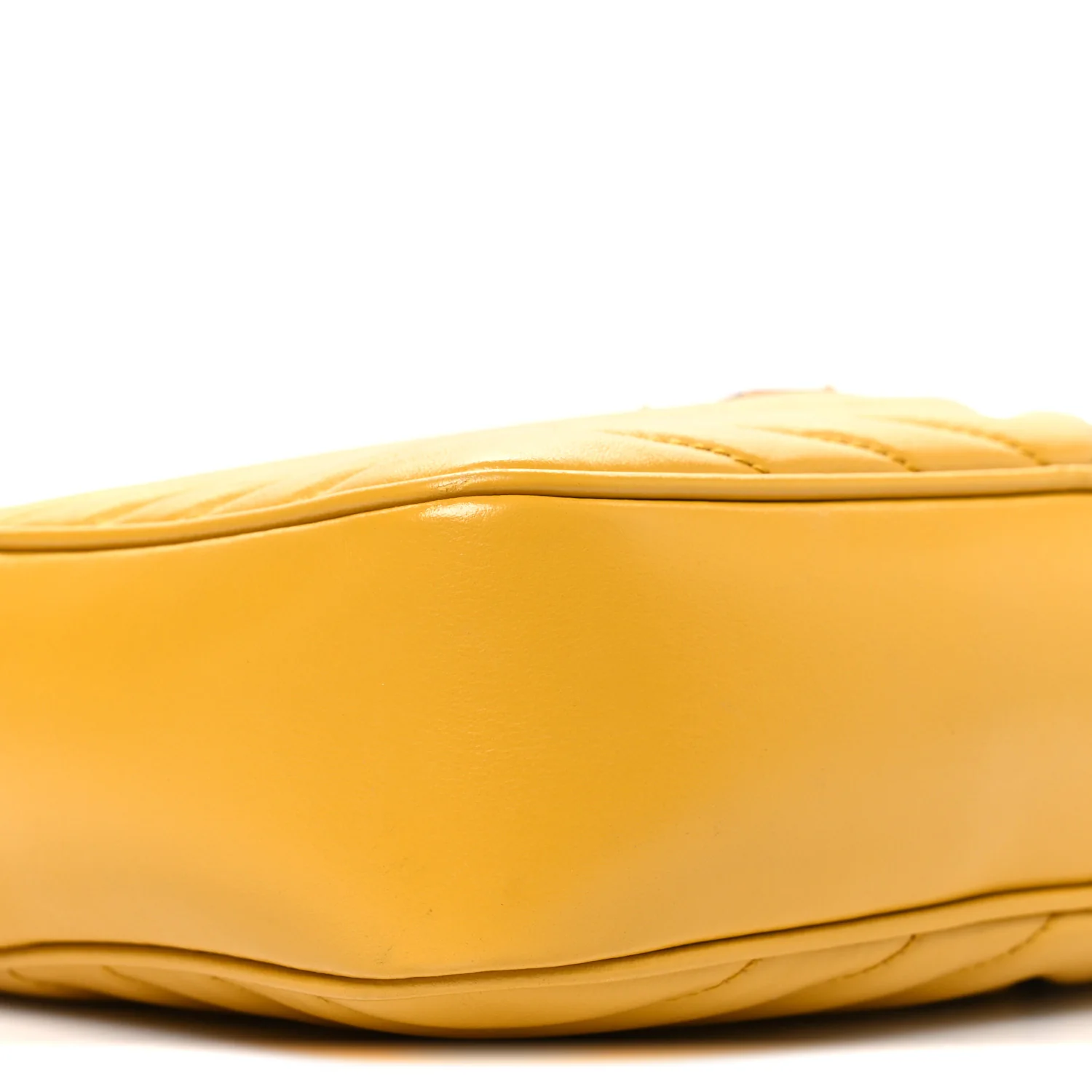 Calfskin Matelasse Monogram Lou Camera Bag Safran - Image 9