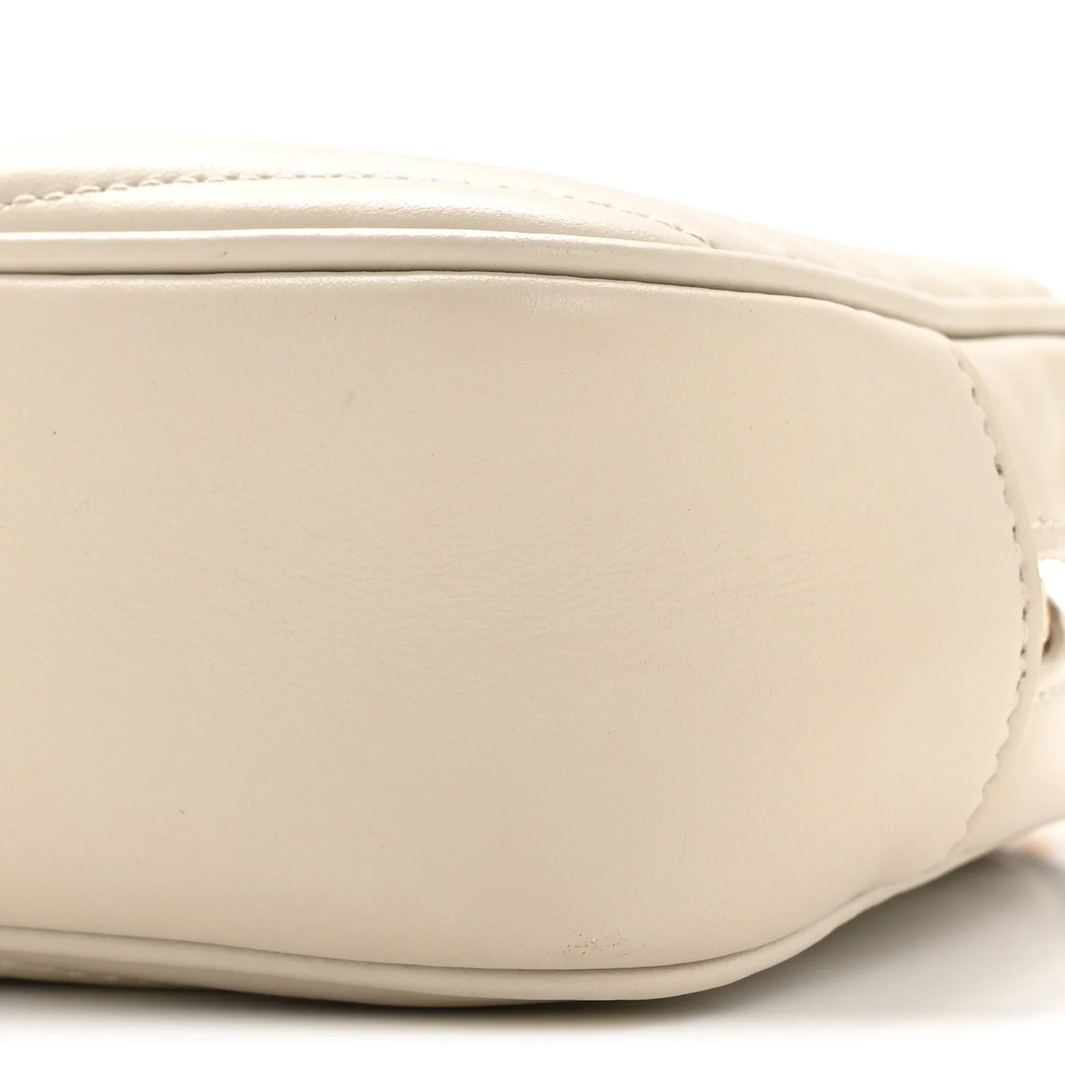 Calfskin Matelasse Monogram Mini Lou Camera Bag Crema Soft - Image 10