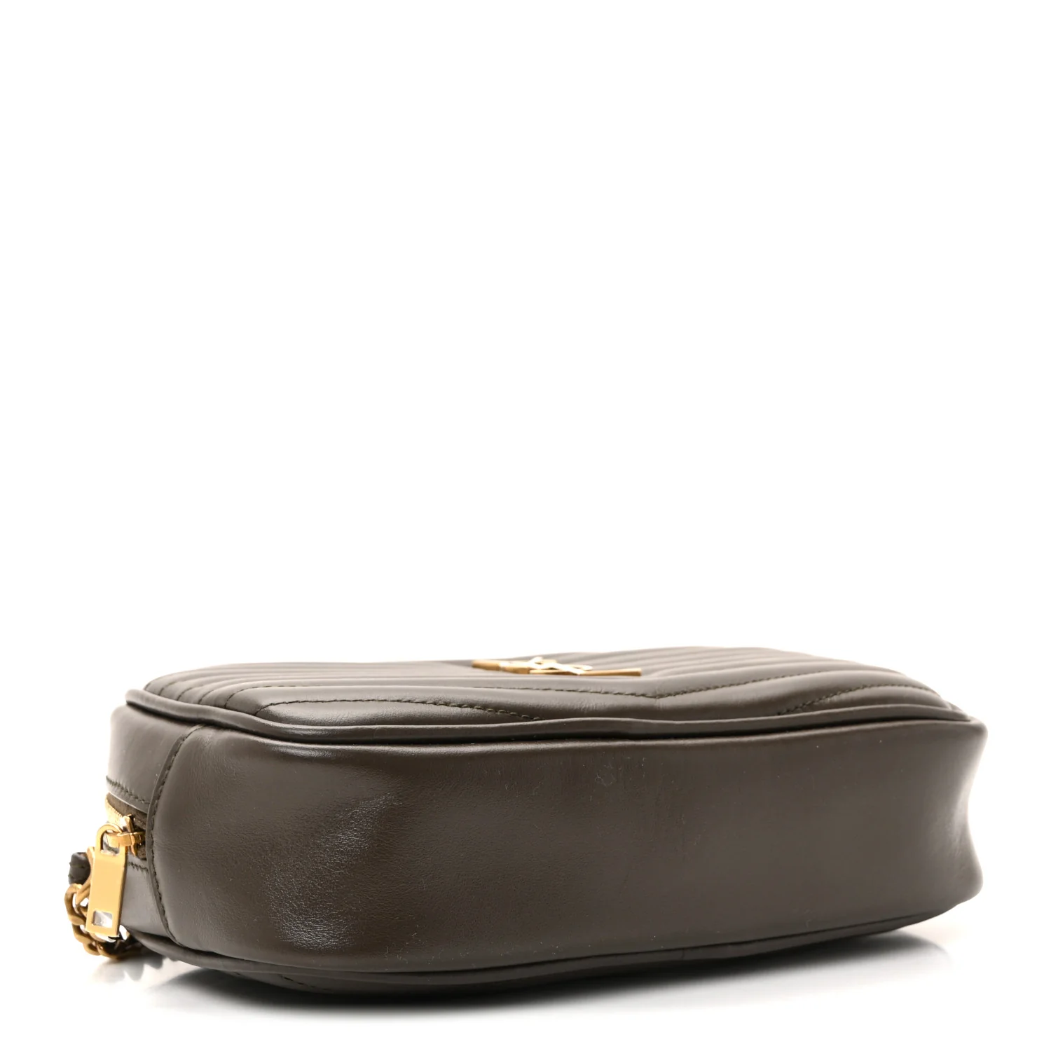 Calfskin Matelasse Monogram Mini Lou Camera Bag Light Musk - Image 4