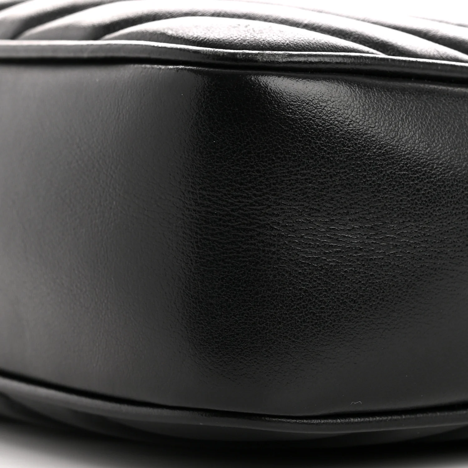 Calfskin Matelasse Monogram Monochrome Lou Camera Bag Black - Image 10
