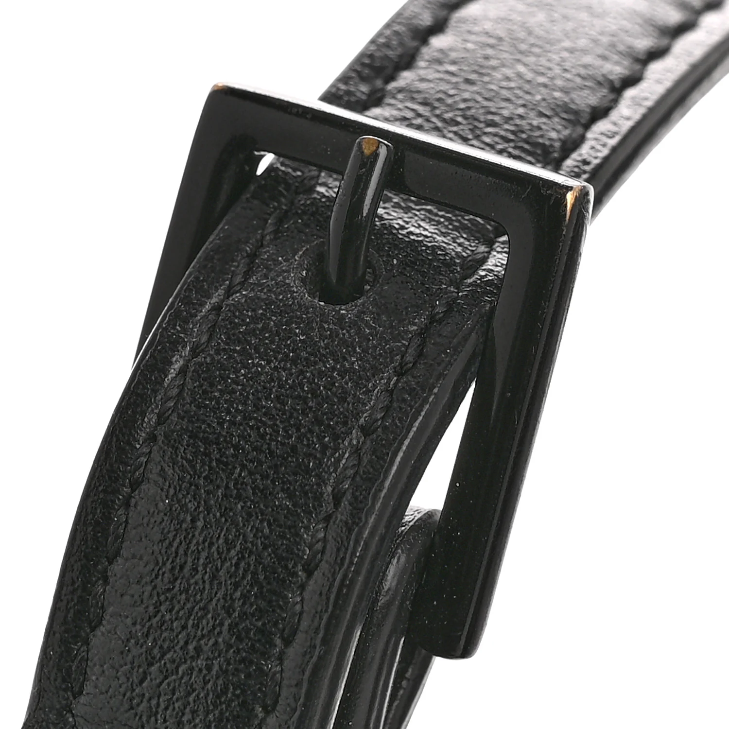 Calfskin Matelasse Monogram Monochrome Lou Camera Bag Black - Image 12