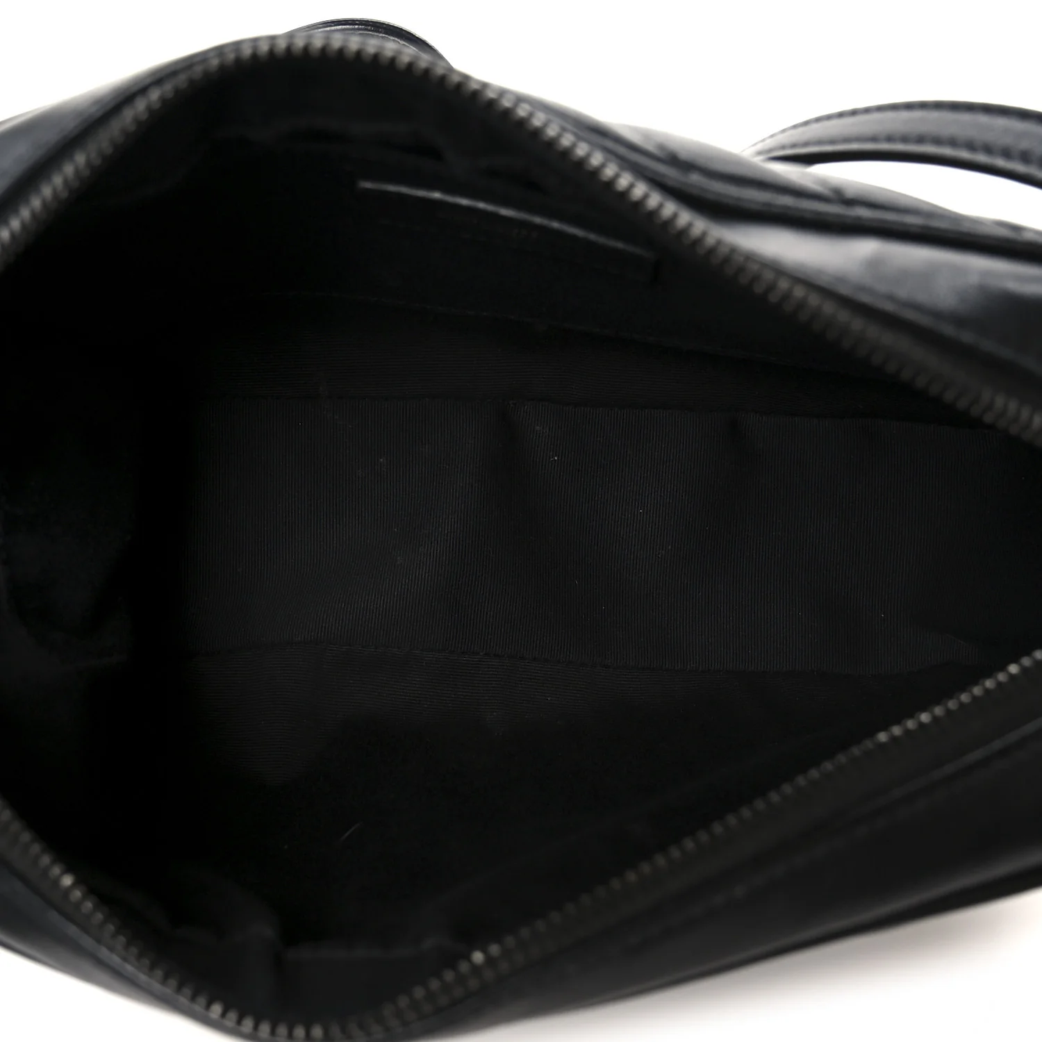Calfskin Matelasse Monogram Monochrome Lou Camera Bag Black - Image 5