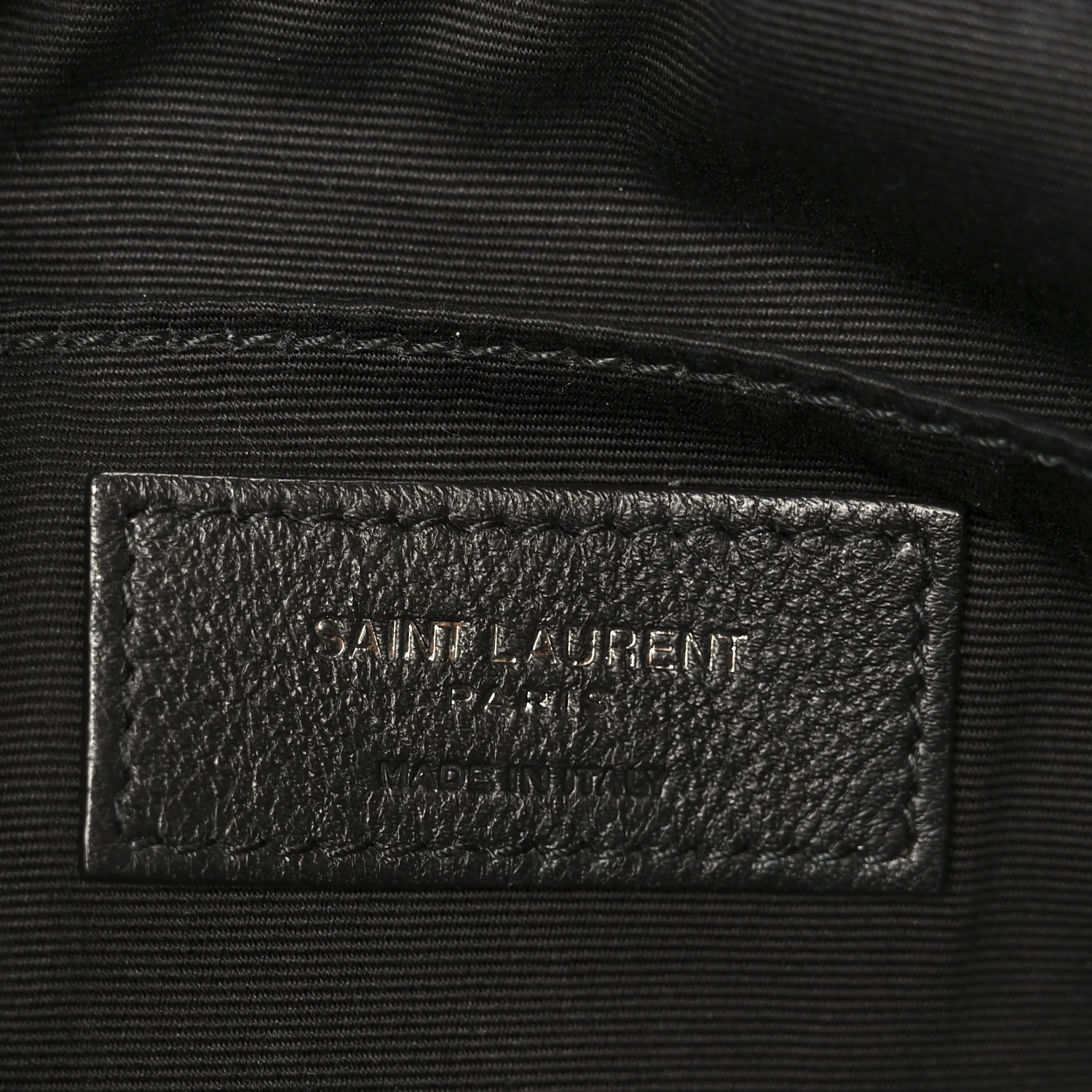 Calfskin Matelasse Monogram Monochrome Lou Camera Bag Black - Image 6
