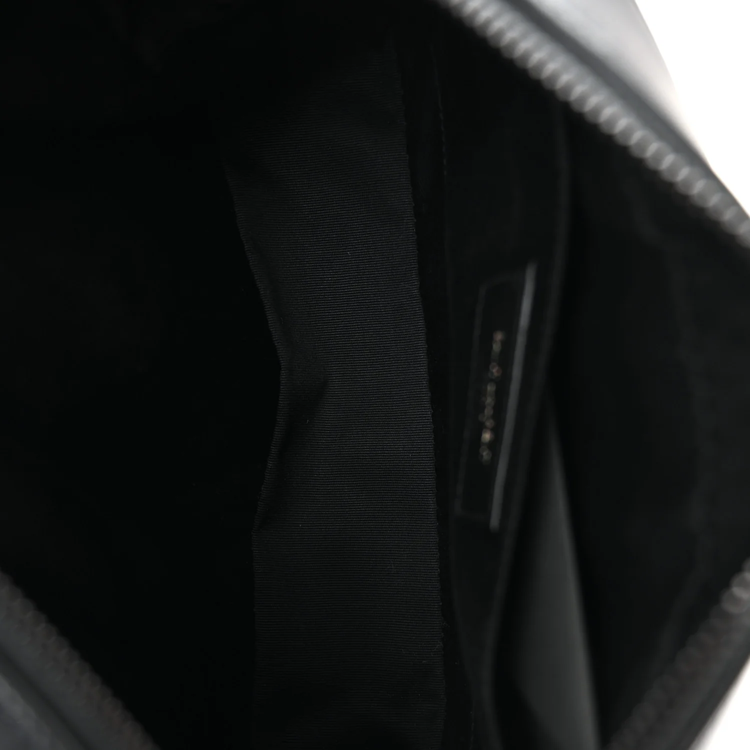 Calfskin Matelasse Monogram Monochrome Lou Camera Bag Black - Image 5