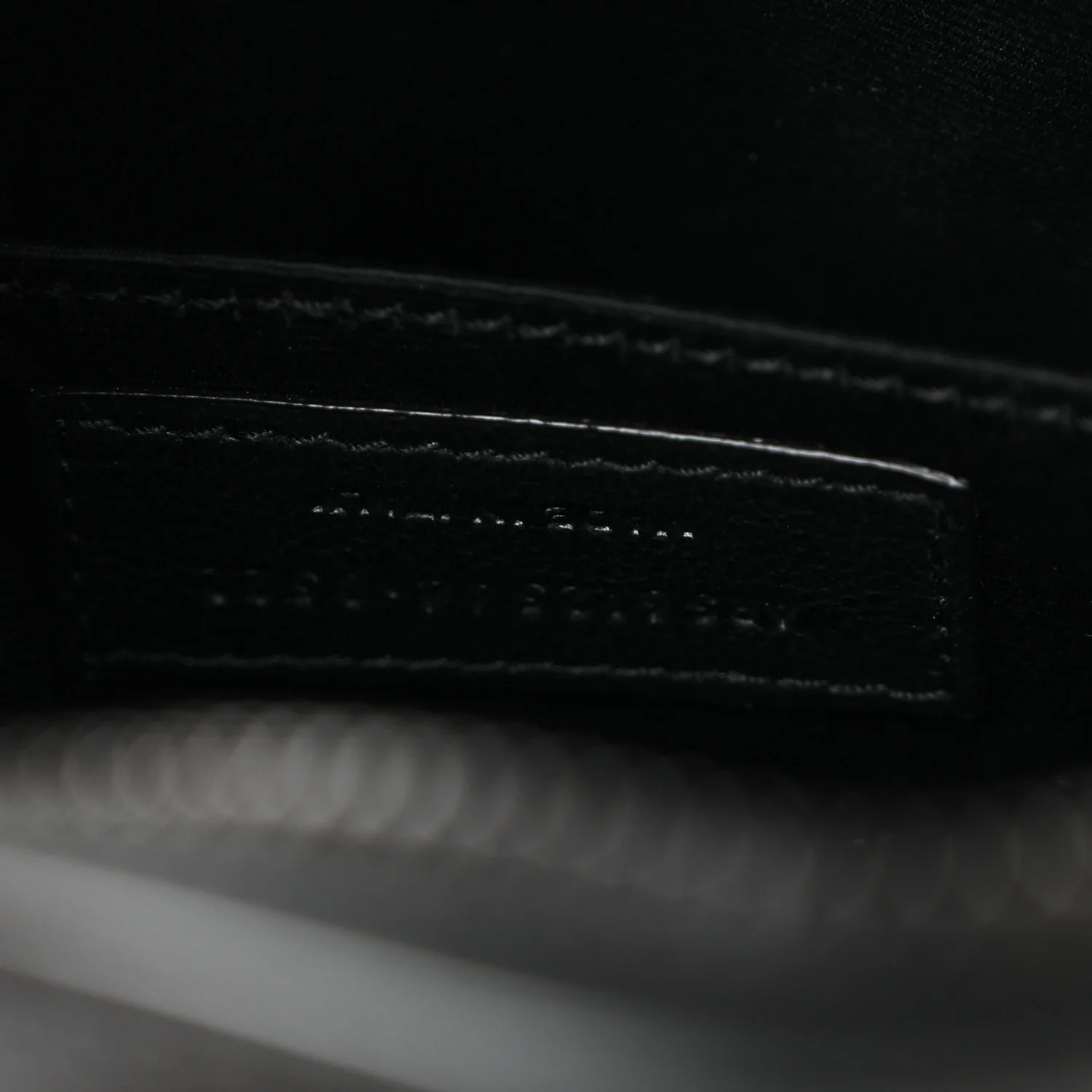 Calfskin Matelasse Monogram Monochrome Lou Camera Bag Black - Image 7