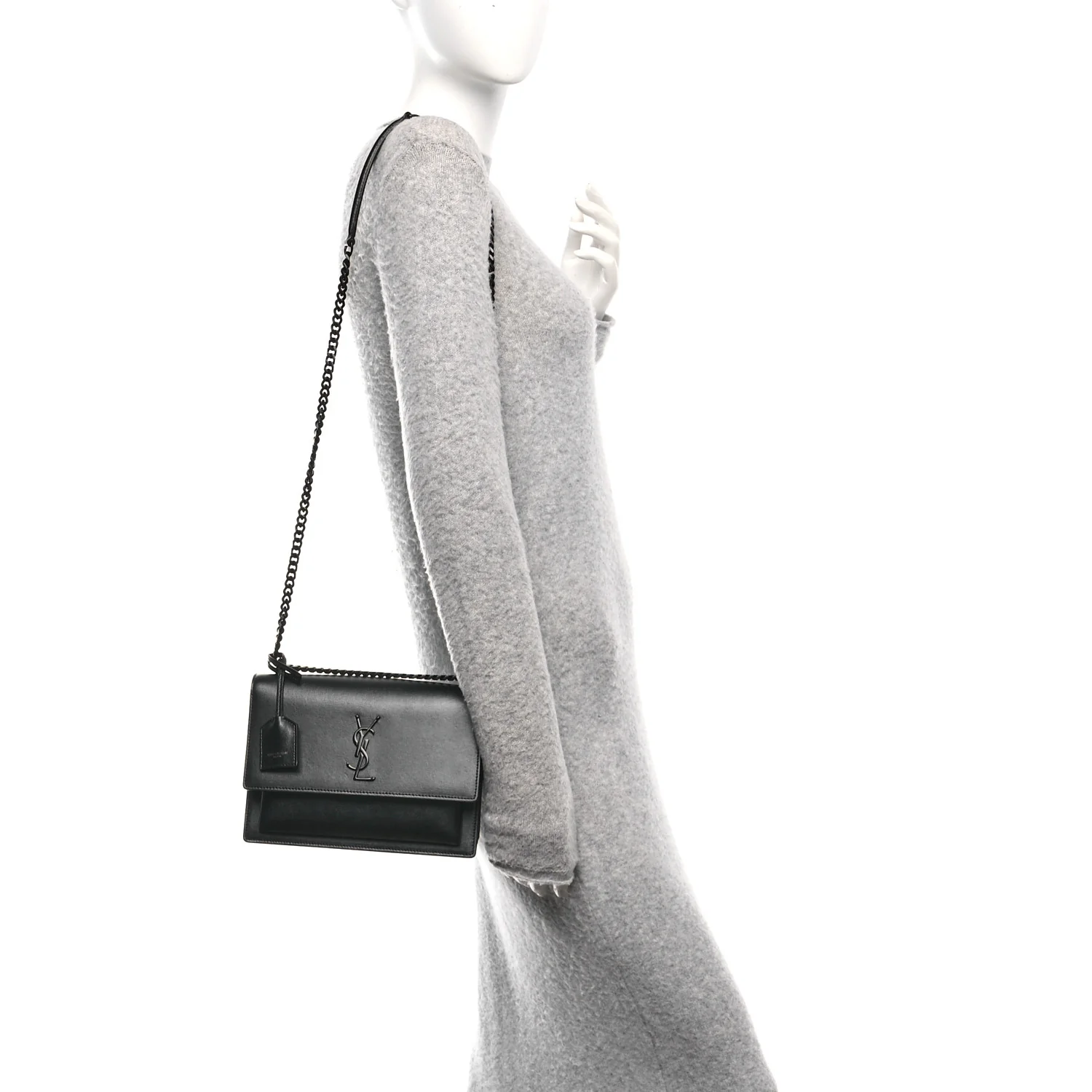 Calfskin Medium Monogram Monochrome Sunset Black - Image 2