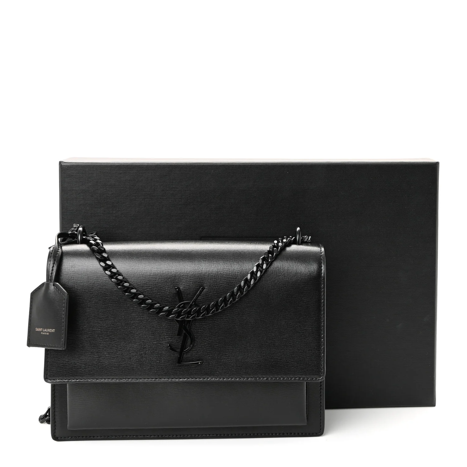 Calfskin Medium Monogram Monochrome Sunset Black - Image 10