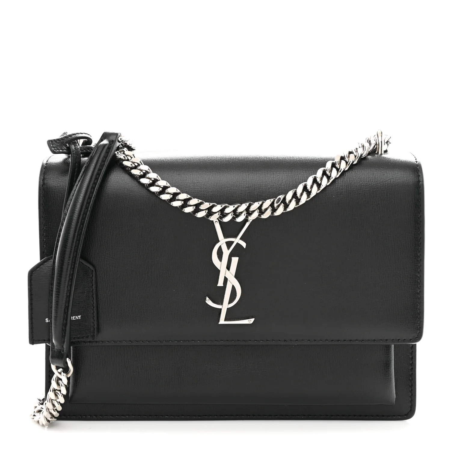 Calfskin Medium Monogram Sunset Black