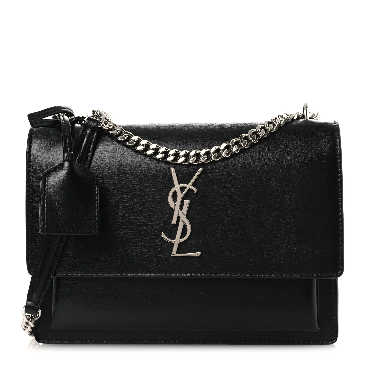 Calfskin Medium Monogram Sunset Black