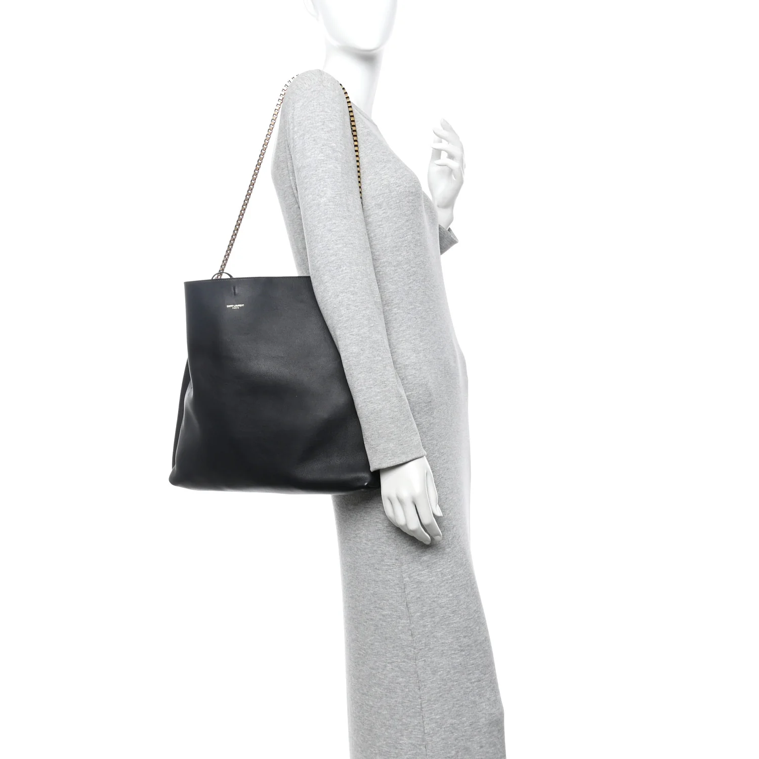 Calfskin Medium Suzanne Hobo Black - Image 2