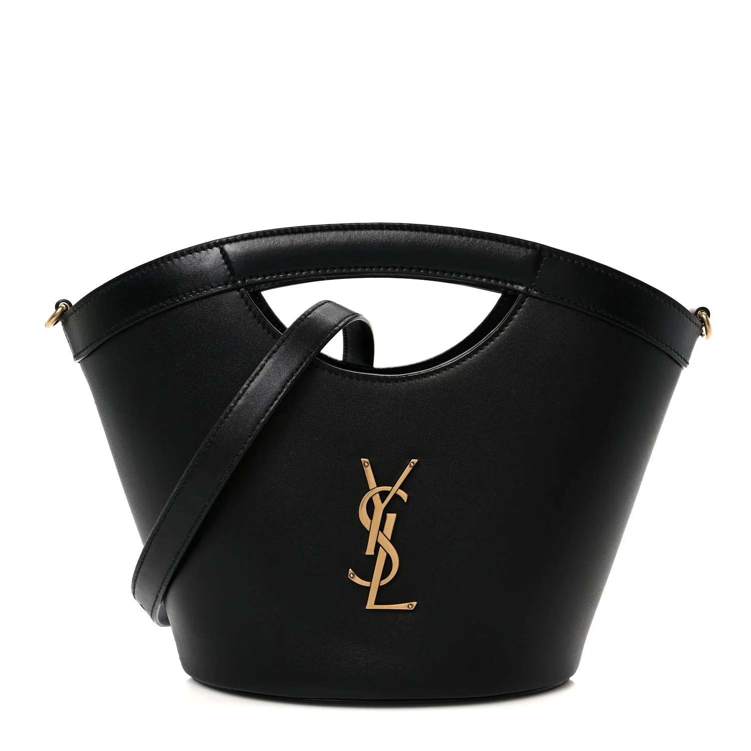 Calfskin Mini Celia Tote Black