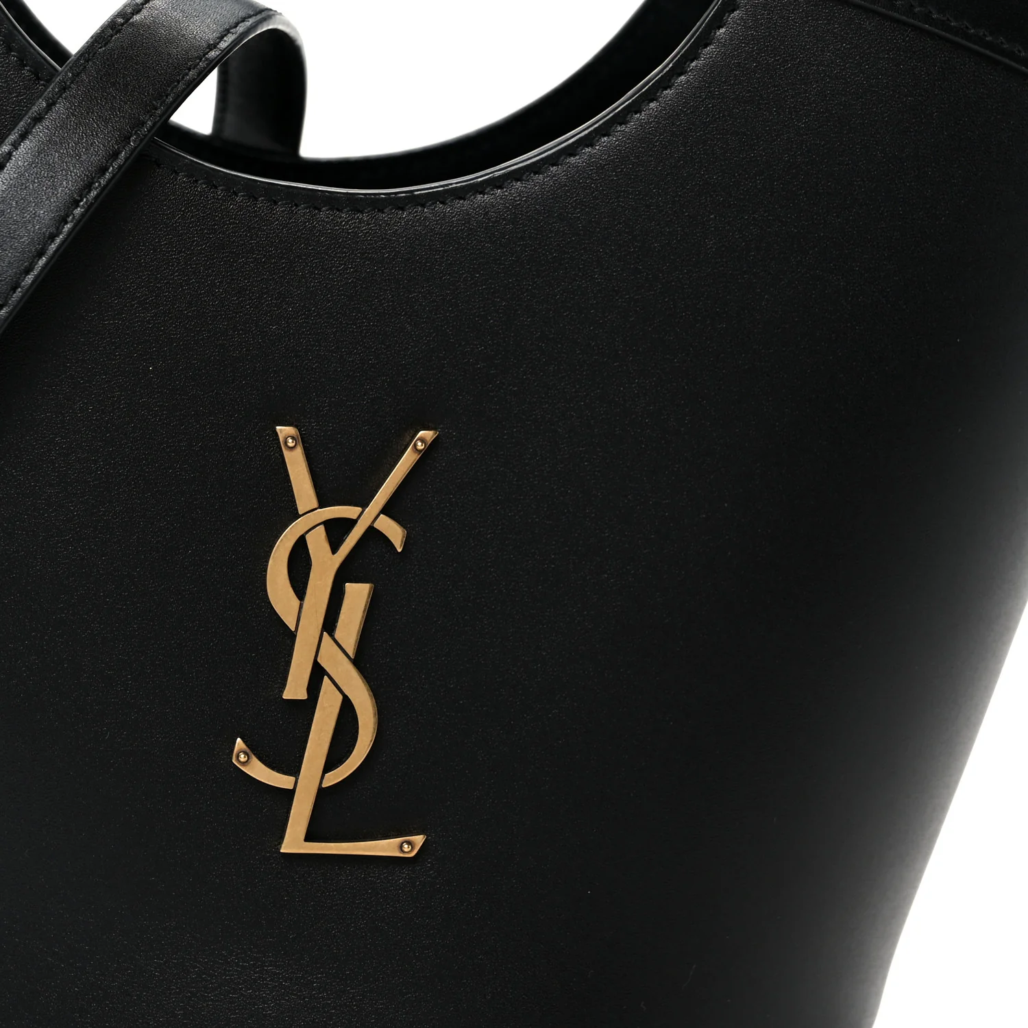 Calfskin Mini Celia Tote Black - Image 9