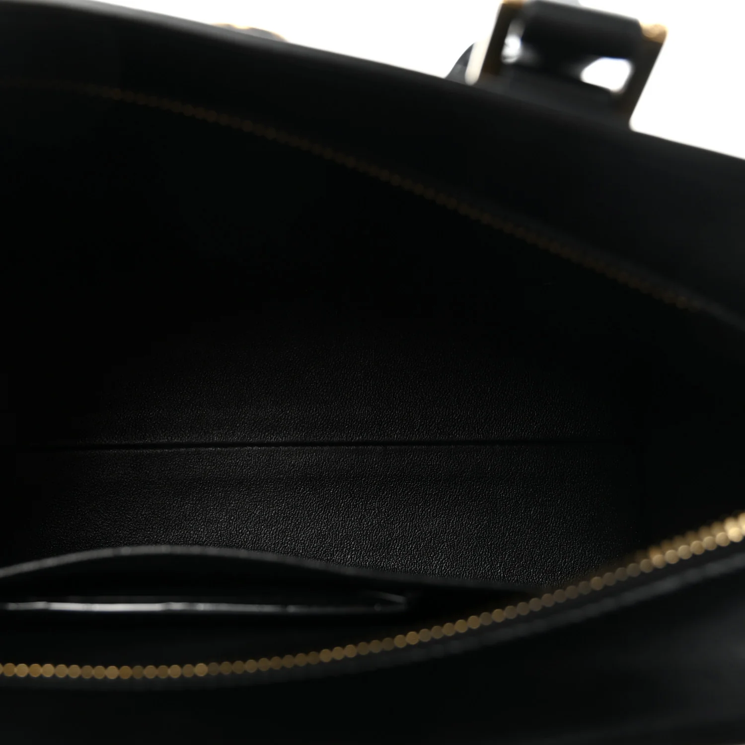 Calfskin Monogram Baby Cabas Black - Image 5