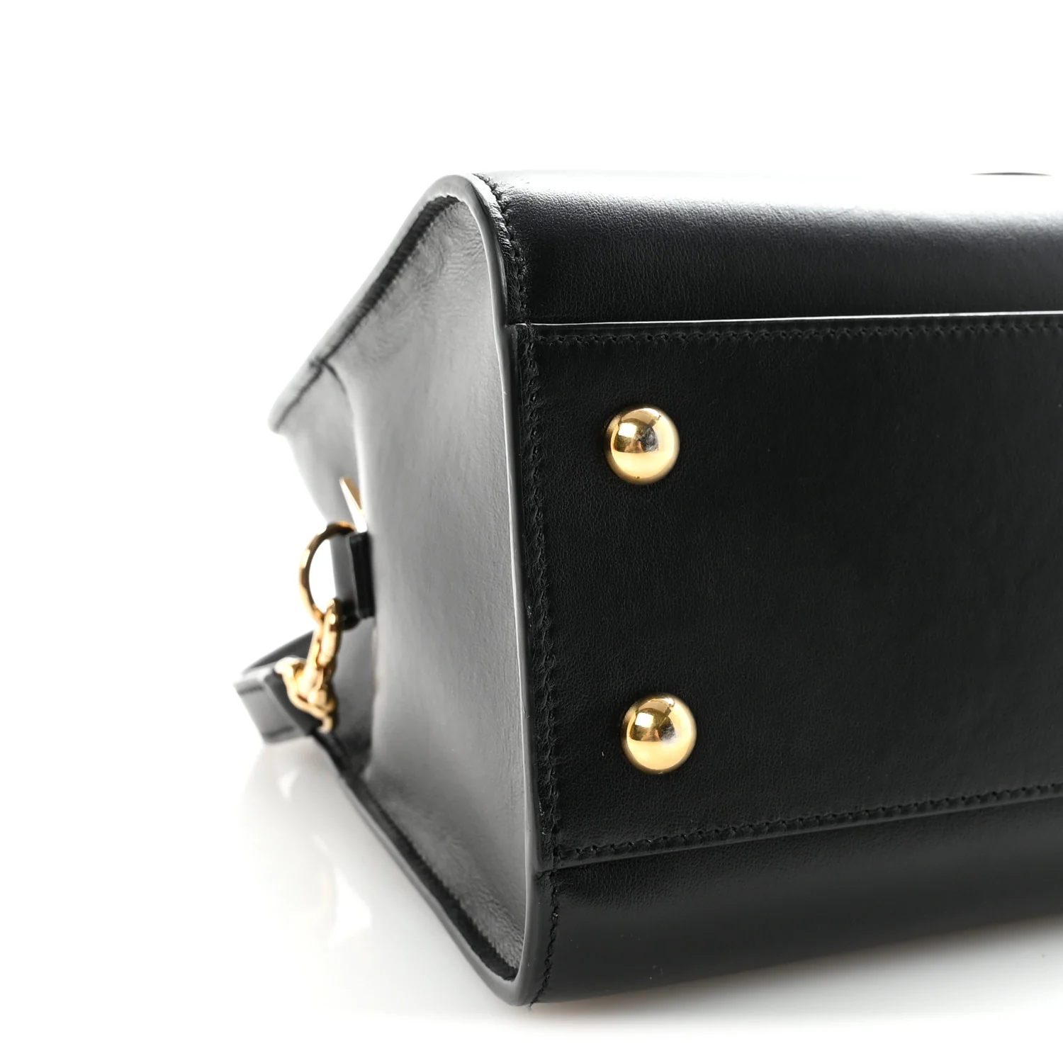 Calfskin Monogram Baby Cabas Black - Image 8