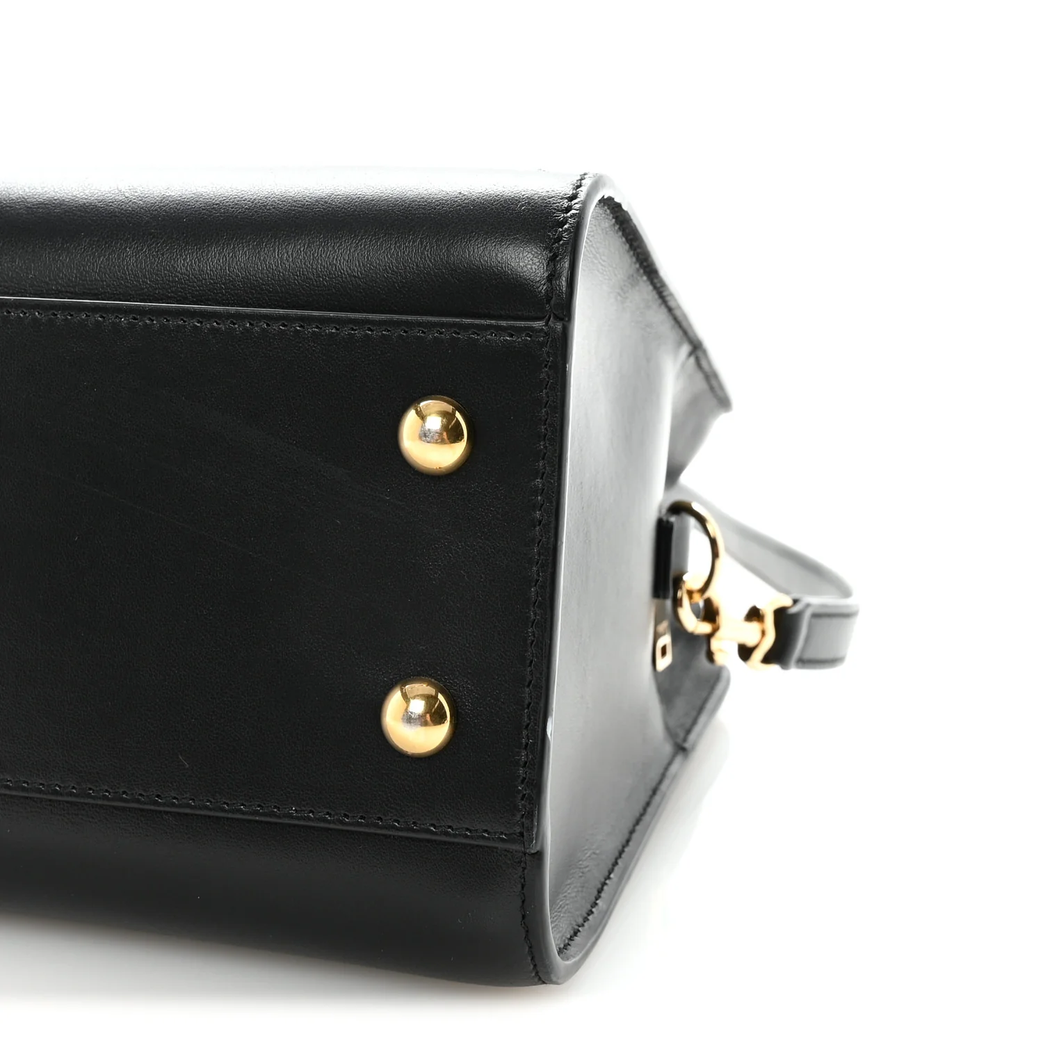 Calfskin Monogram Baby Cabas Black - Image 9