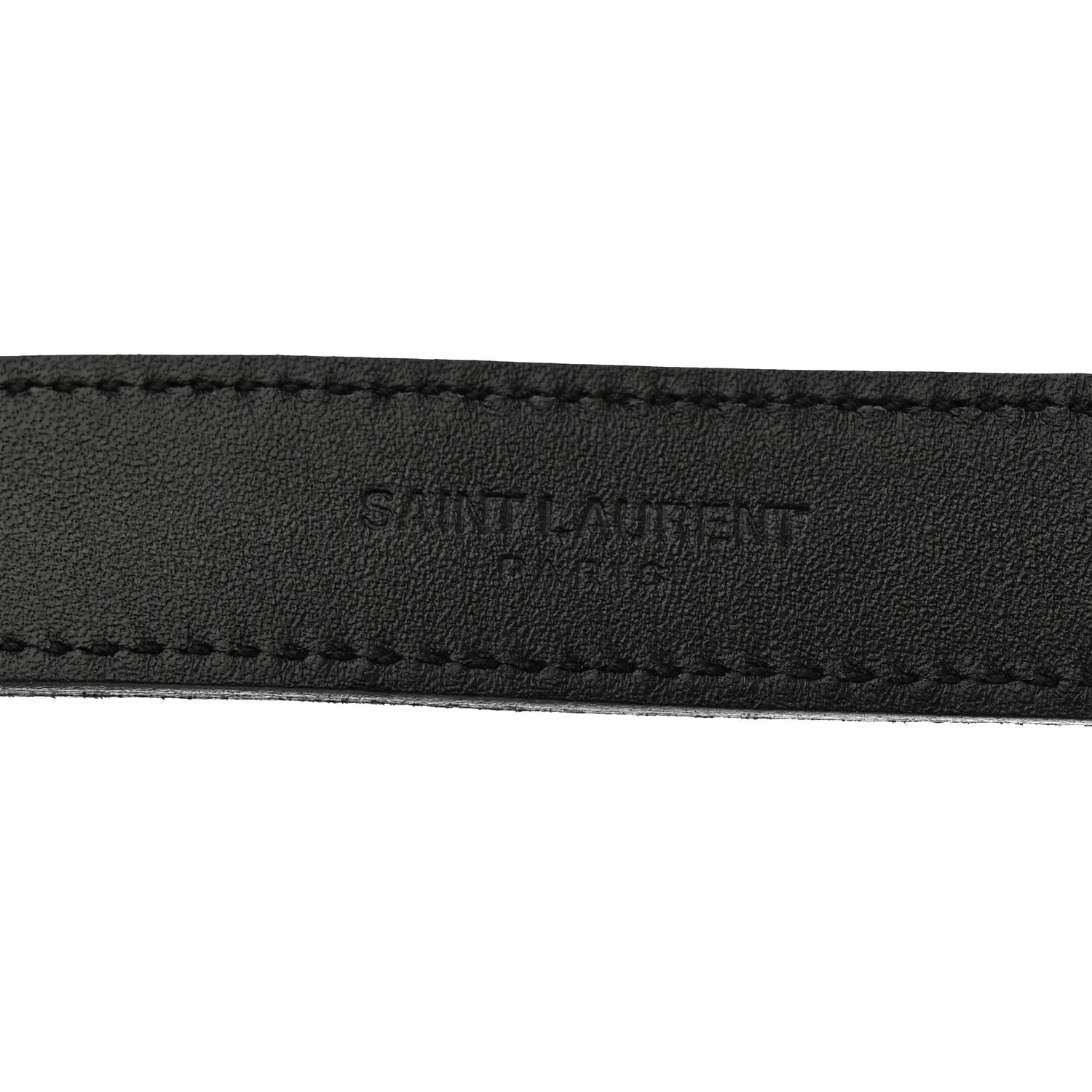 Calfskin Monogram Cassandre 95 38 Belt Black - Image 5