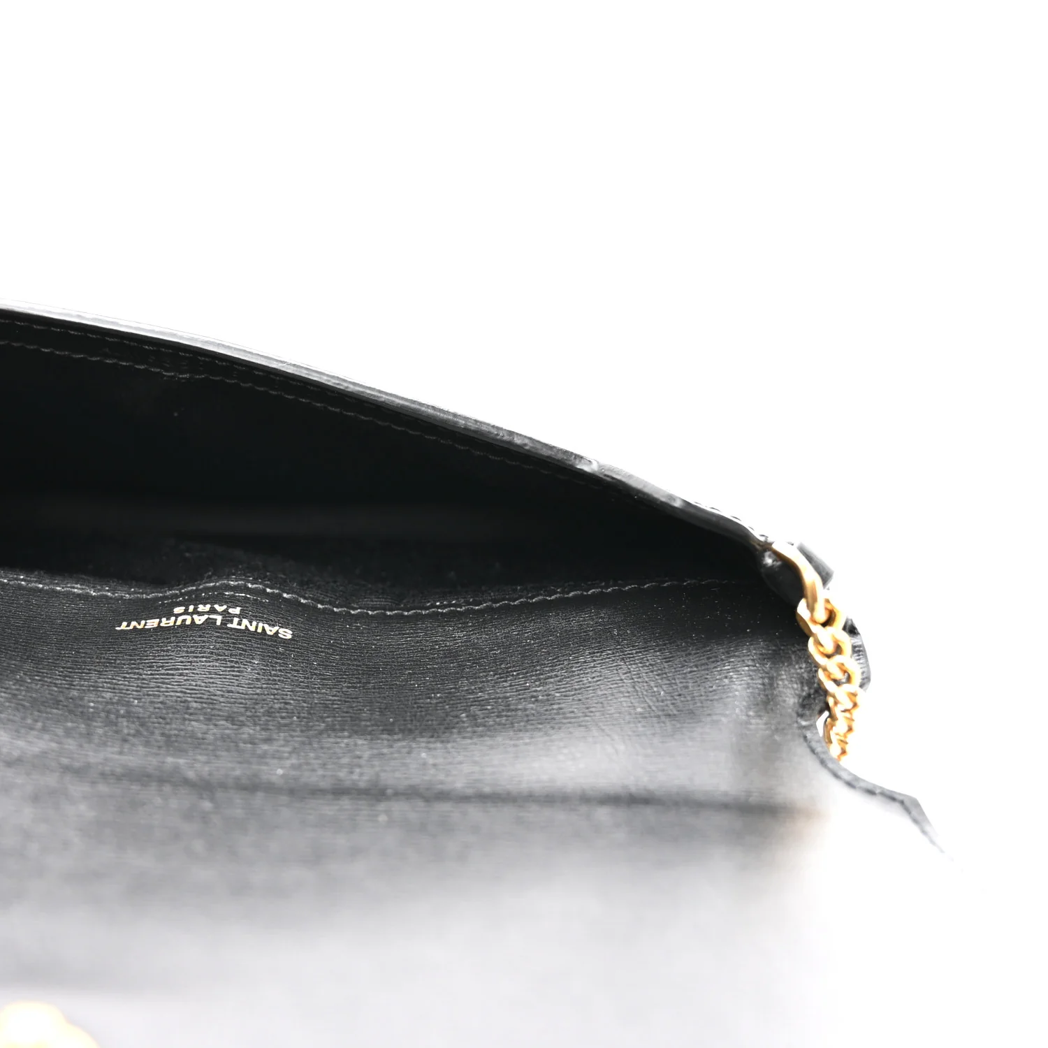 Calfskin Monogram Cassandre Phone Holder With Strap Black - Image 8