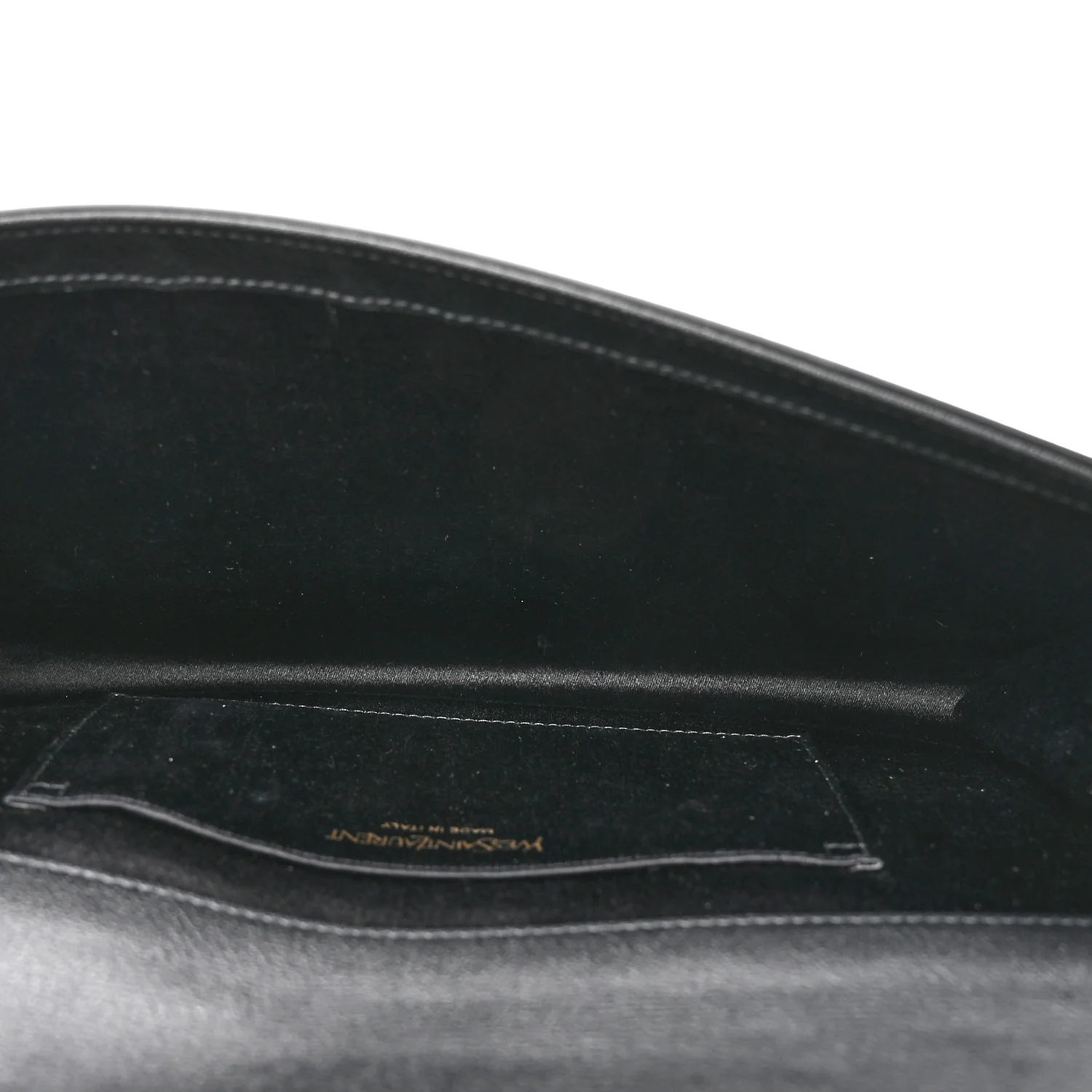 Calfskin Monogram Large Belle De Jour Clutch Black - Image 5
