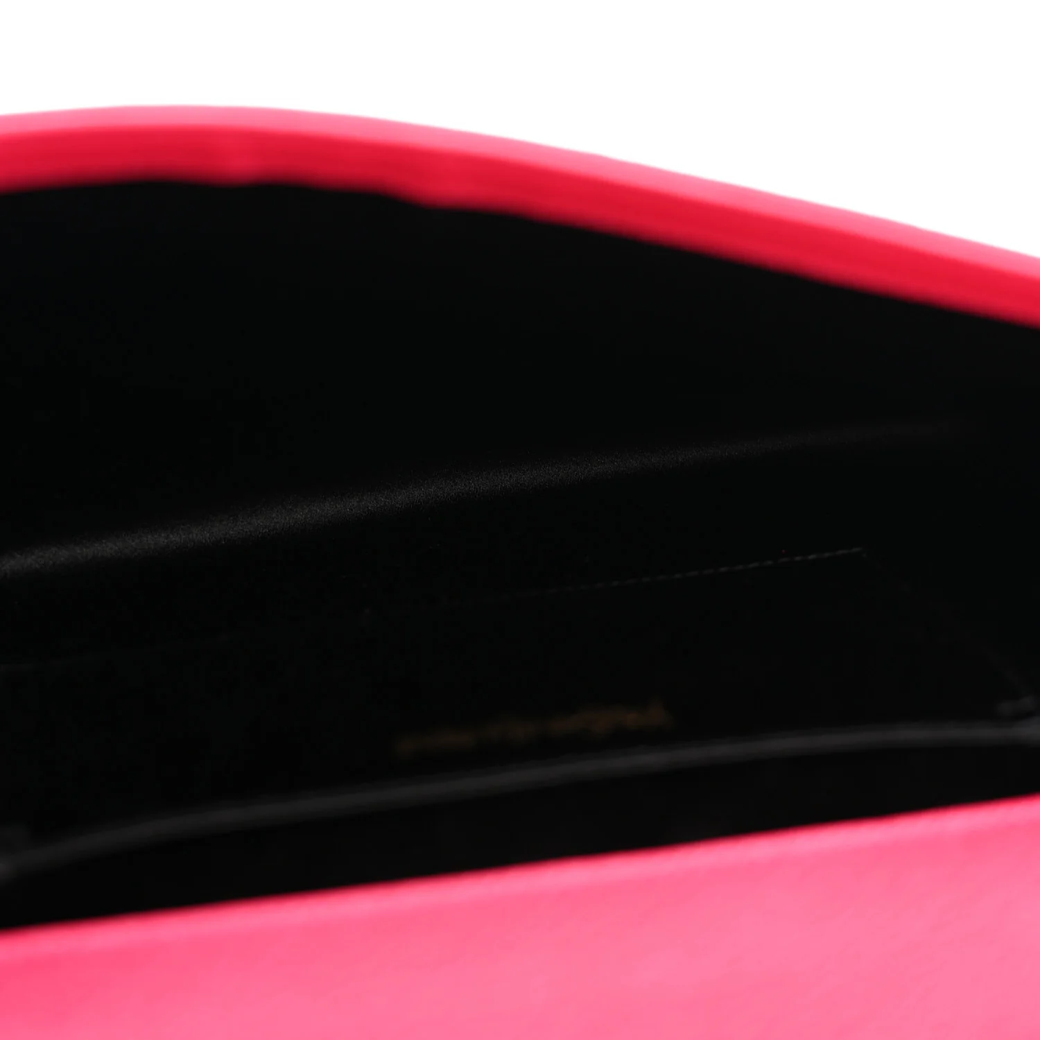 Calfskin Monogram Large Belle De Jour Clutch Lipstick Fuchsia - Image 5