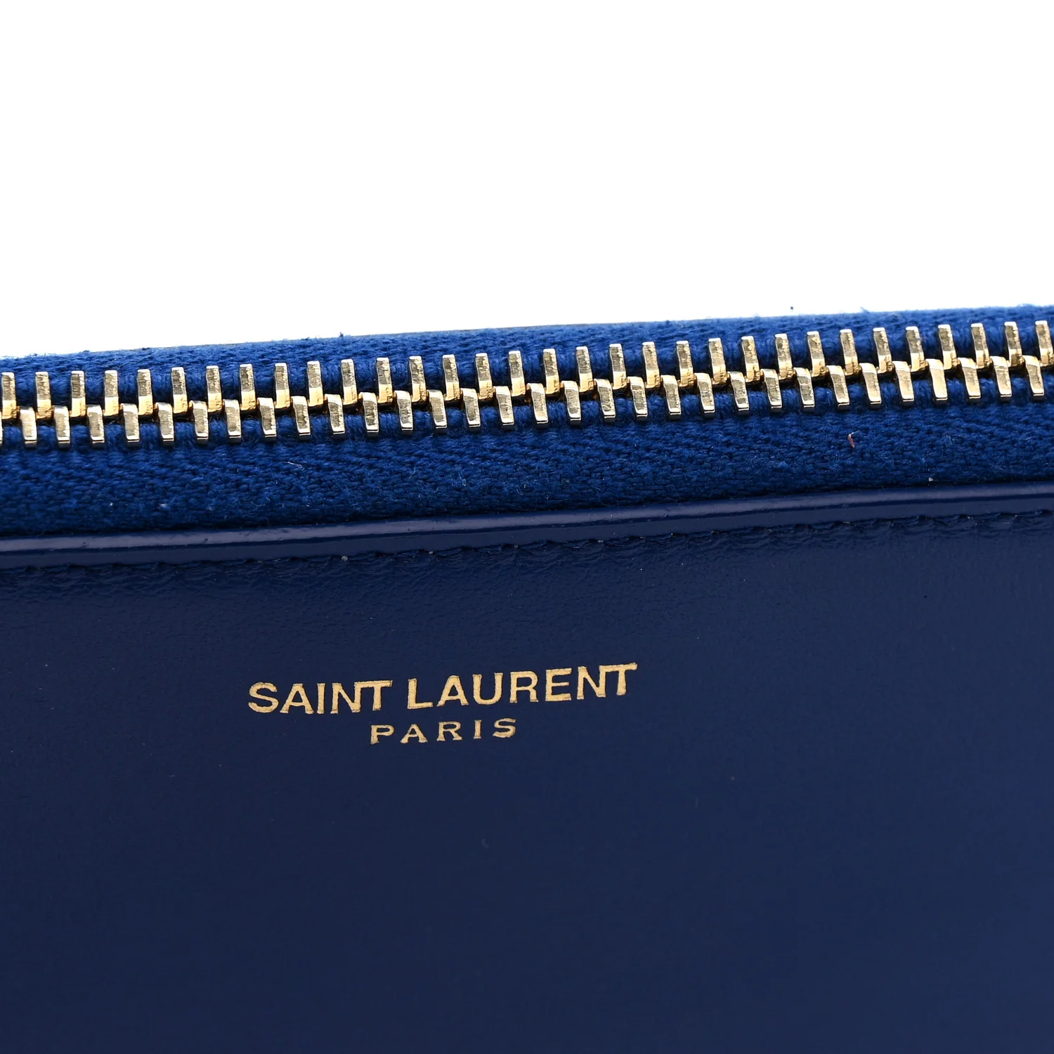 Calfskin Monogram Phone Pouch Crossbody Bag Blue Majorelle - Image 11