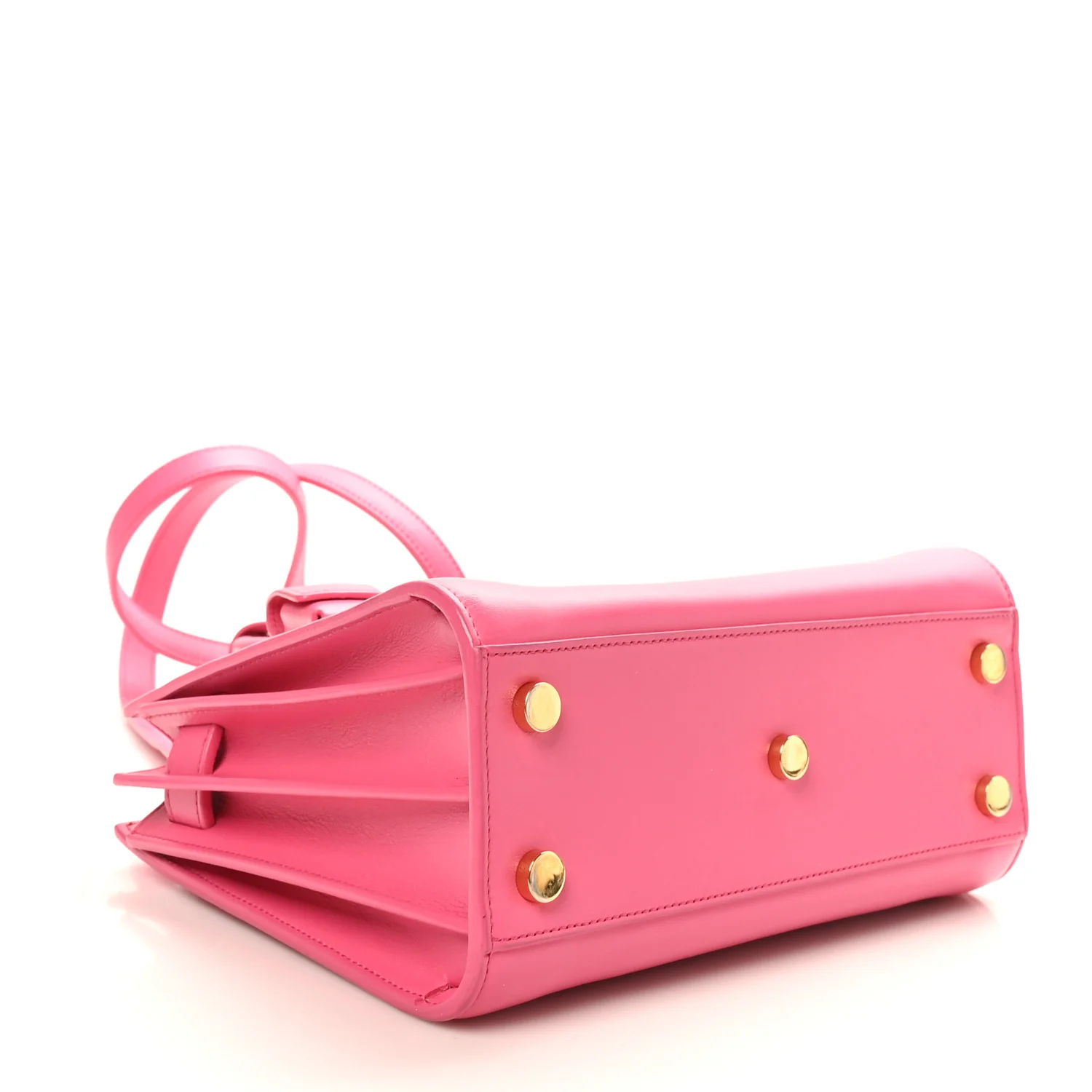 Calfskin Nano Sac De Jour Lipstick Fuchsia - Image 4