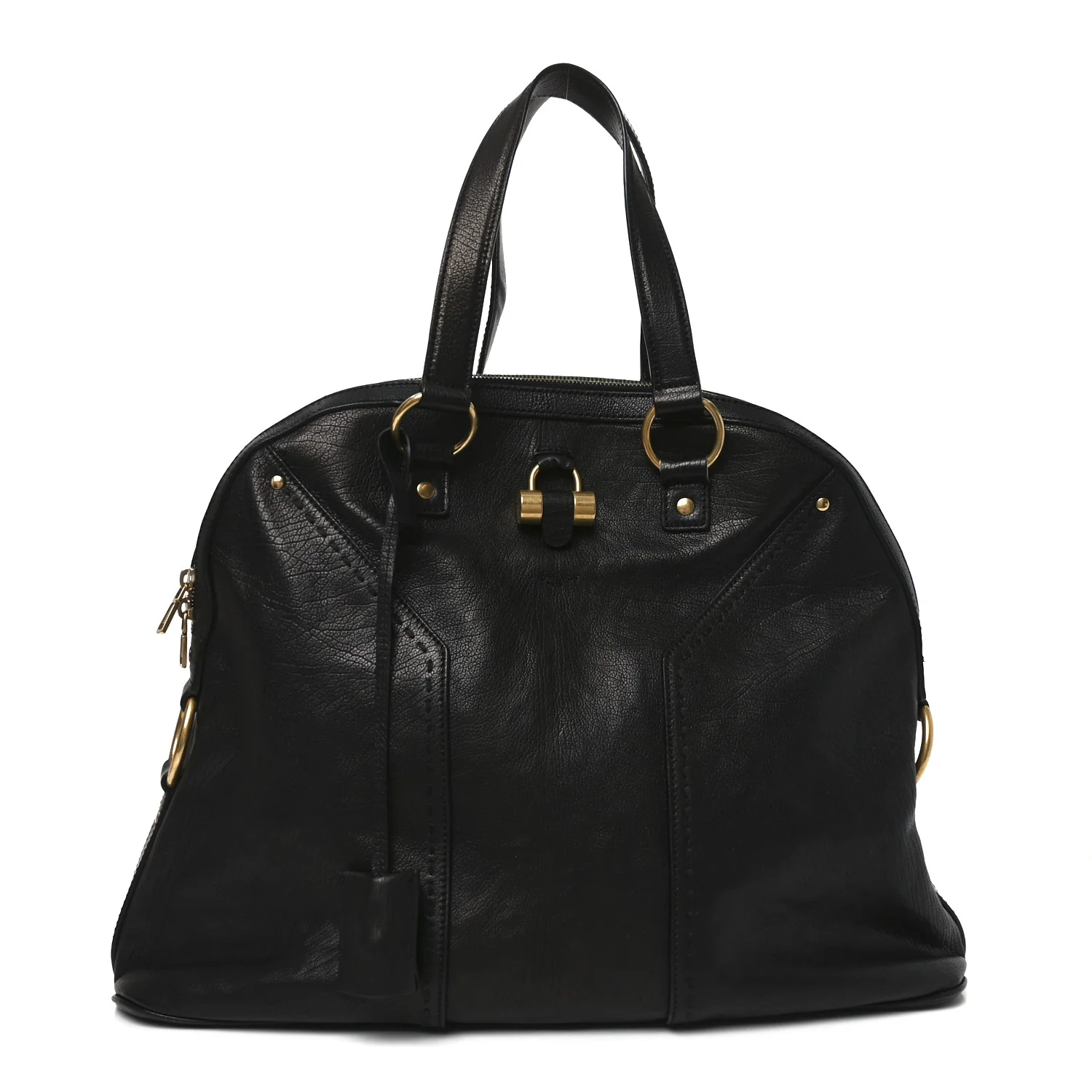 Calfskin Oversized Muse Black