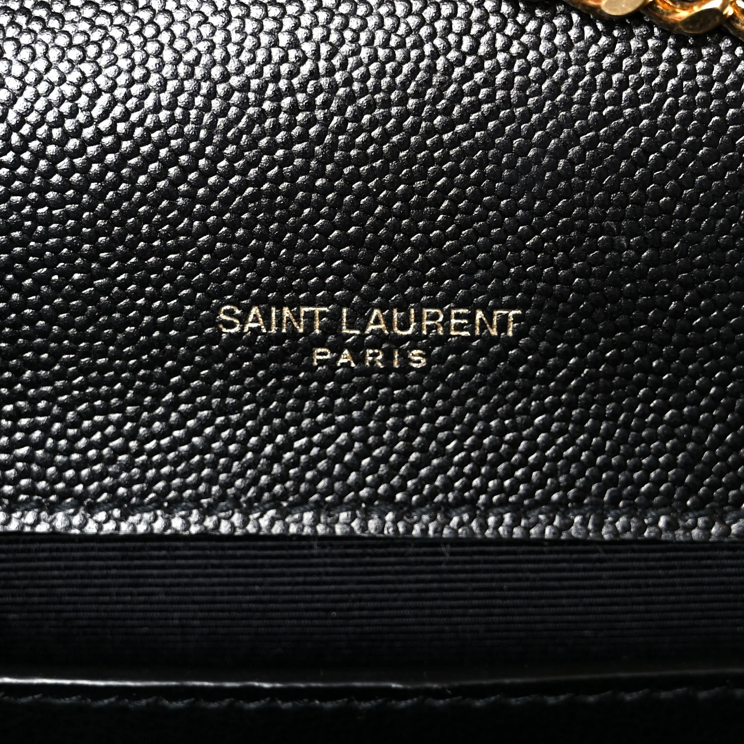 Calfskin Small Classic Monogram Kate Tassel Satchel Black - Image 6