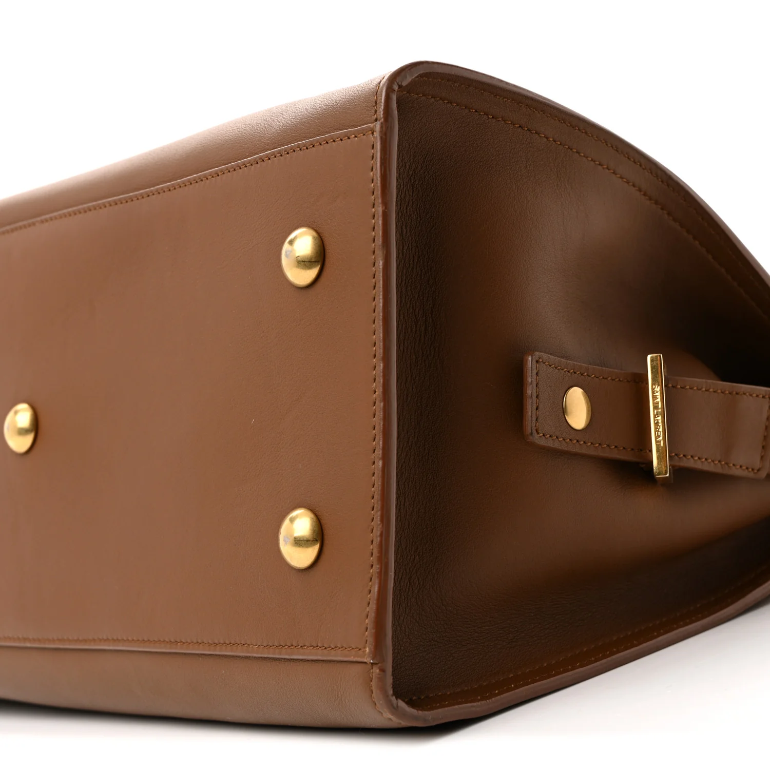Calfskin Small Classic Y Cabas Cognac - Image 19