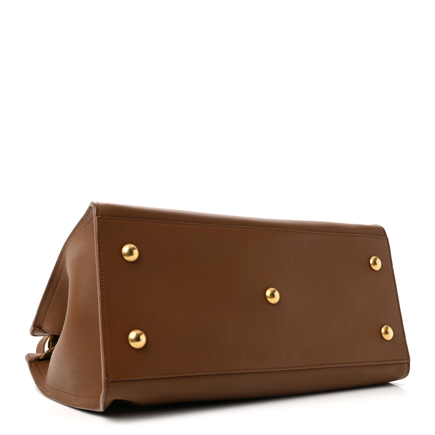 Calfskin Small Classic Y Cabas Cognac - Image 7
